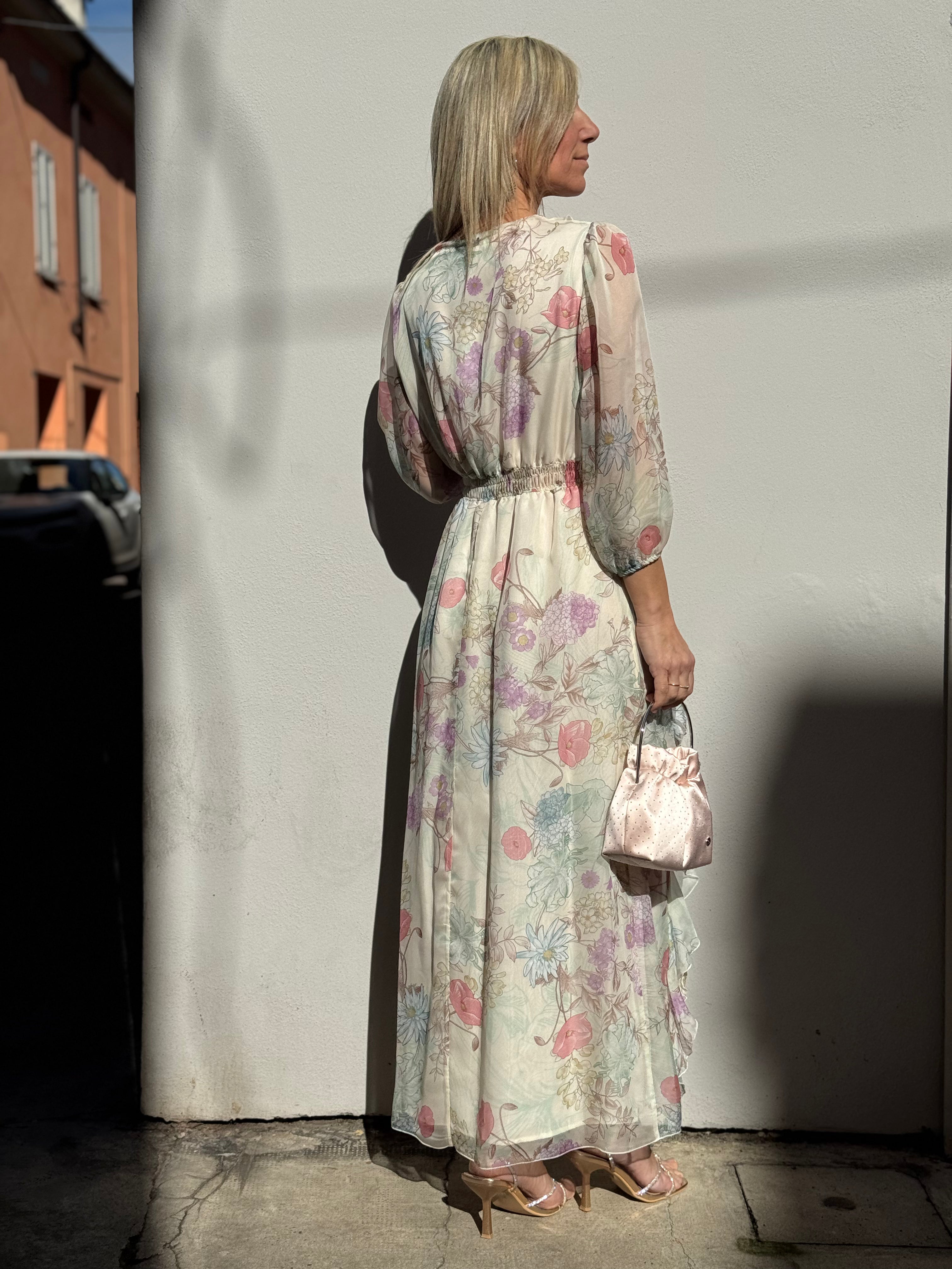 Abito floreale mimì