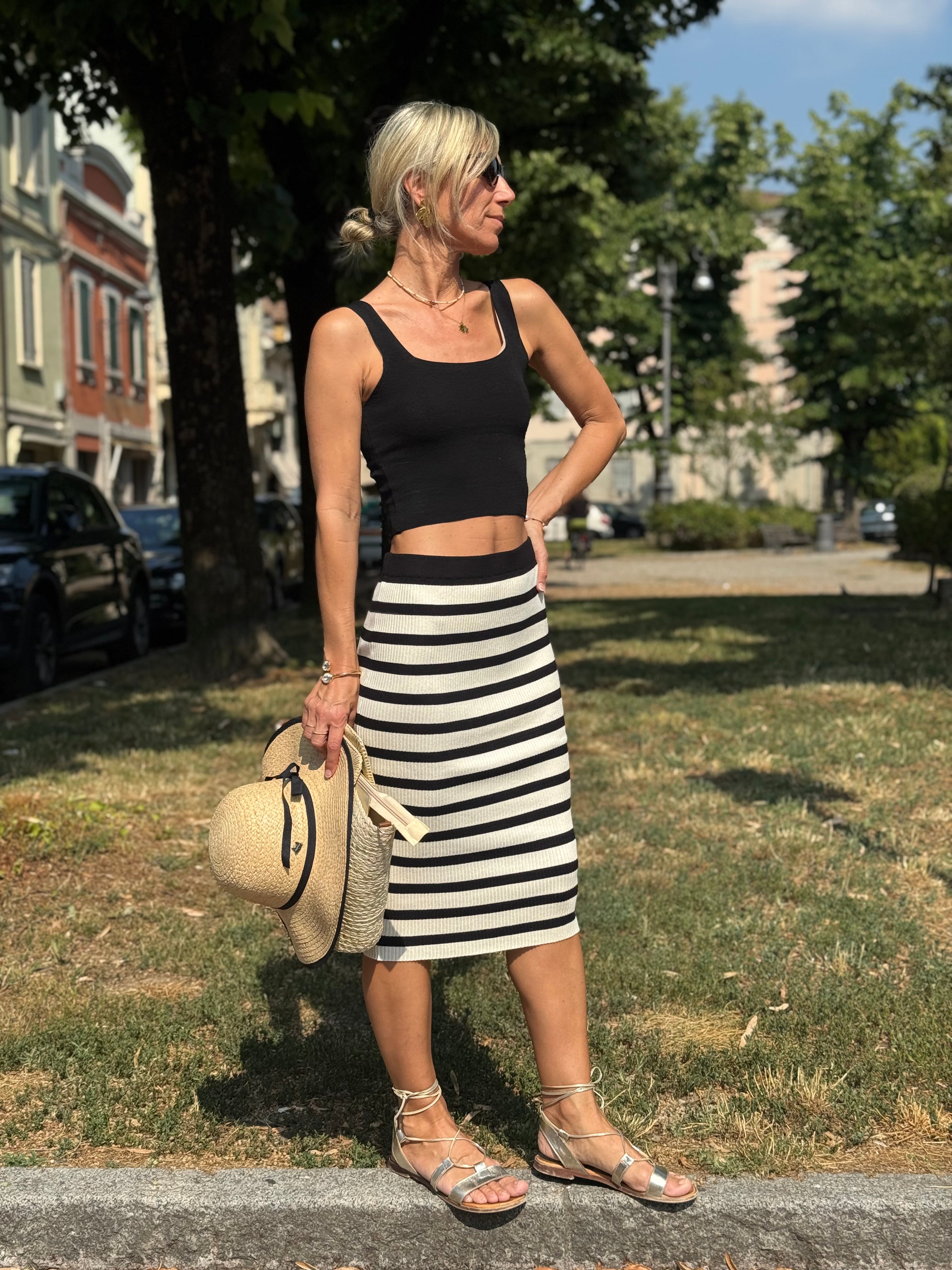 Longuette Righe Costine