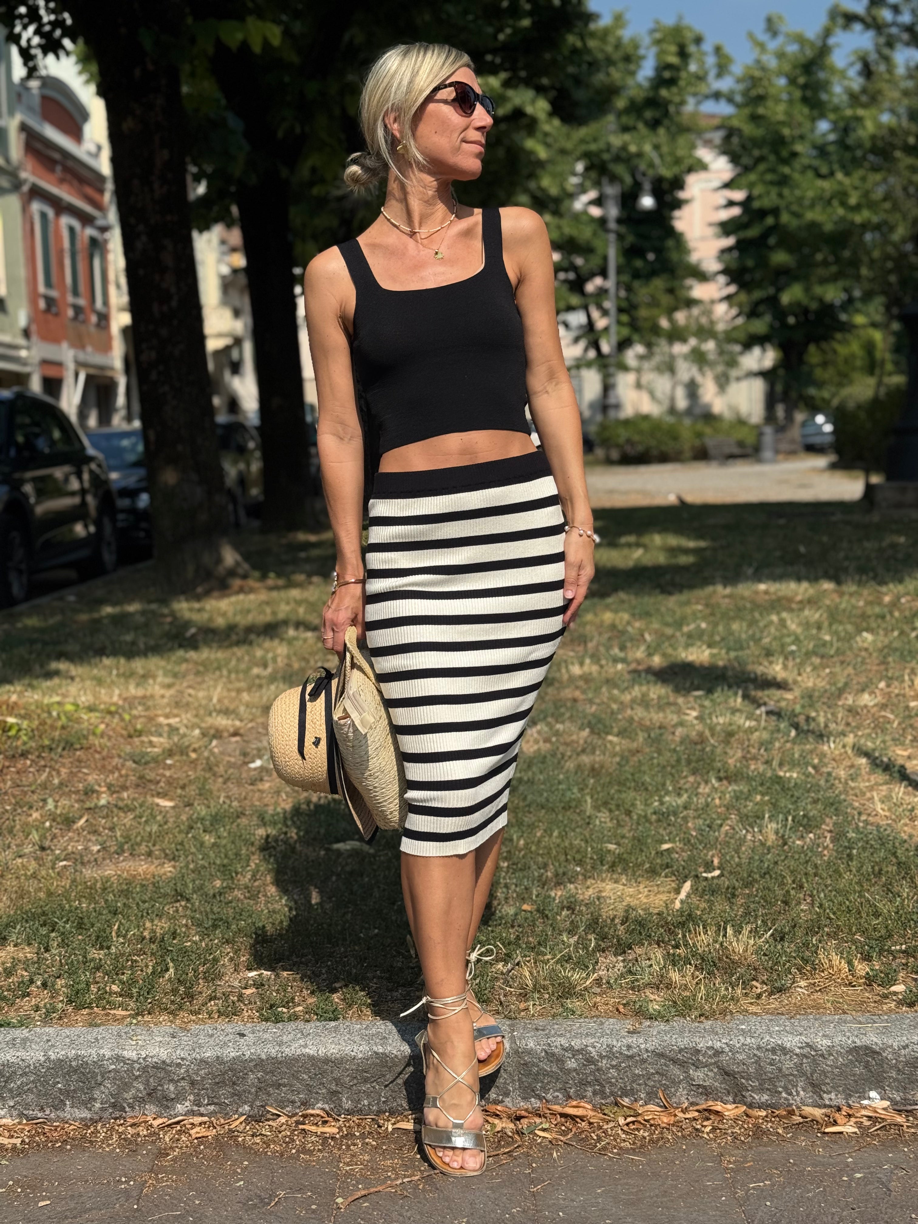Longuette Righe Costine