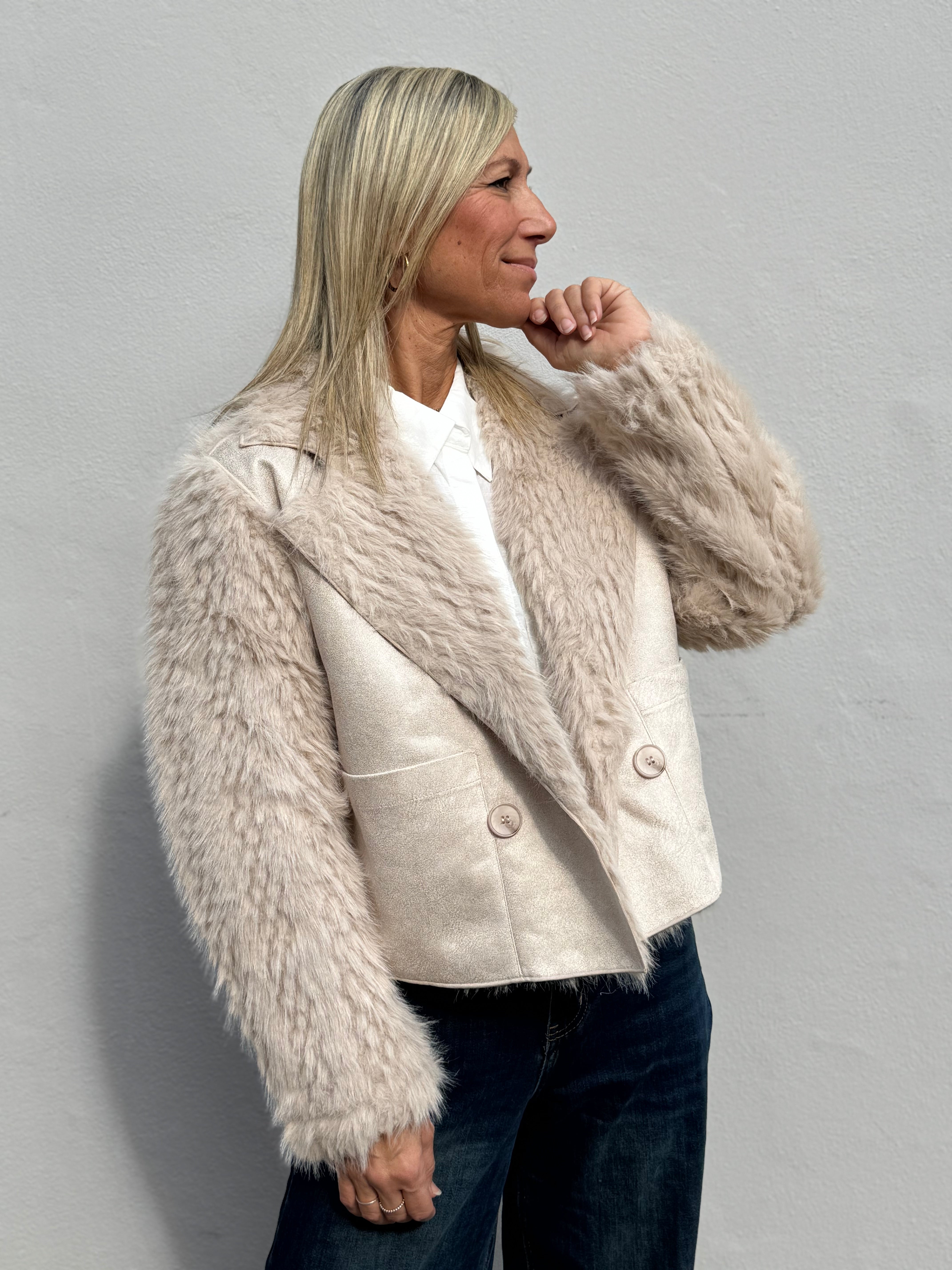 Ecomontone corto reversibile mimì