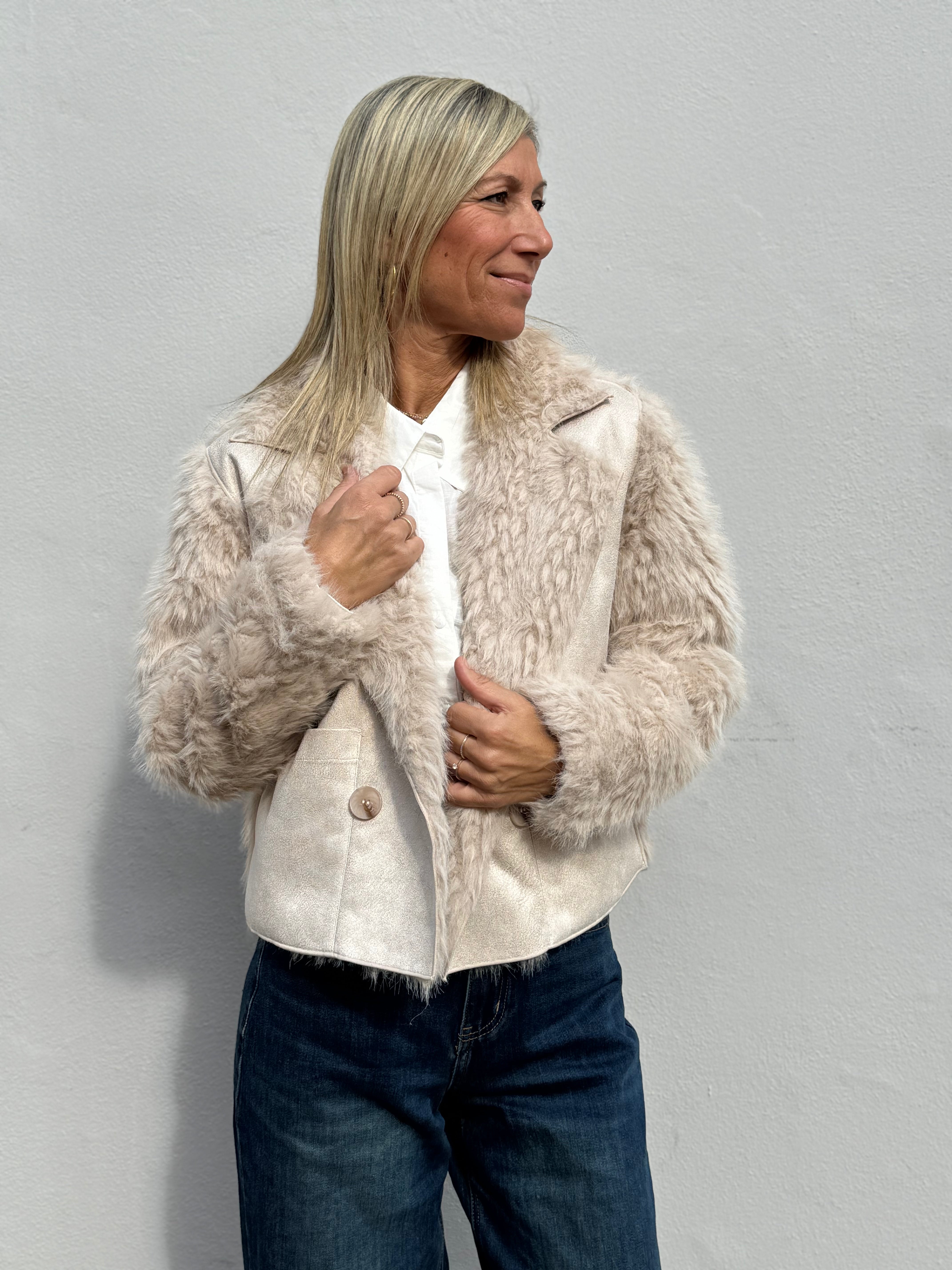 Ecomontone corto reversibile mimì