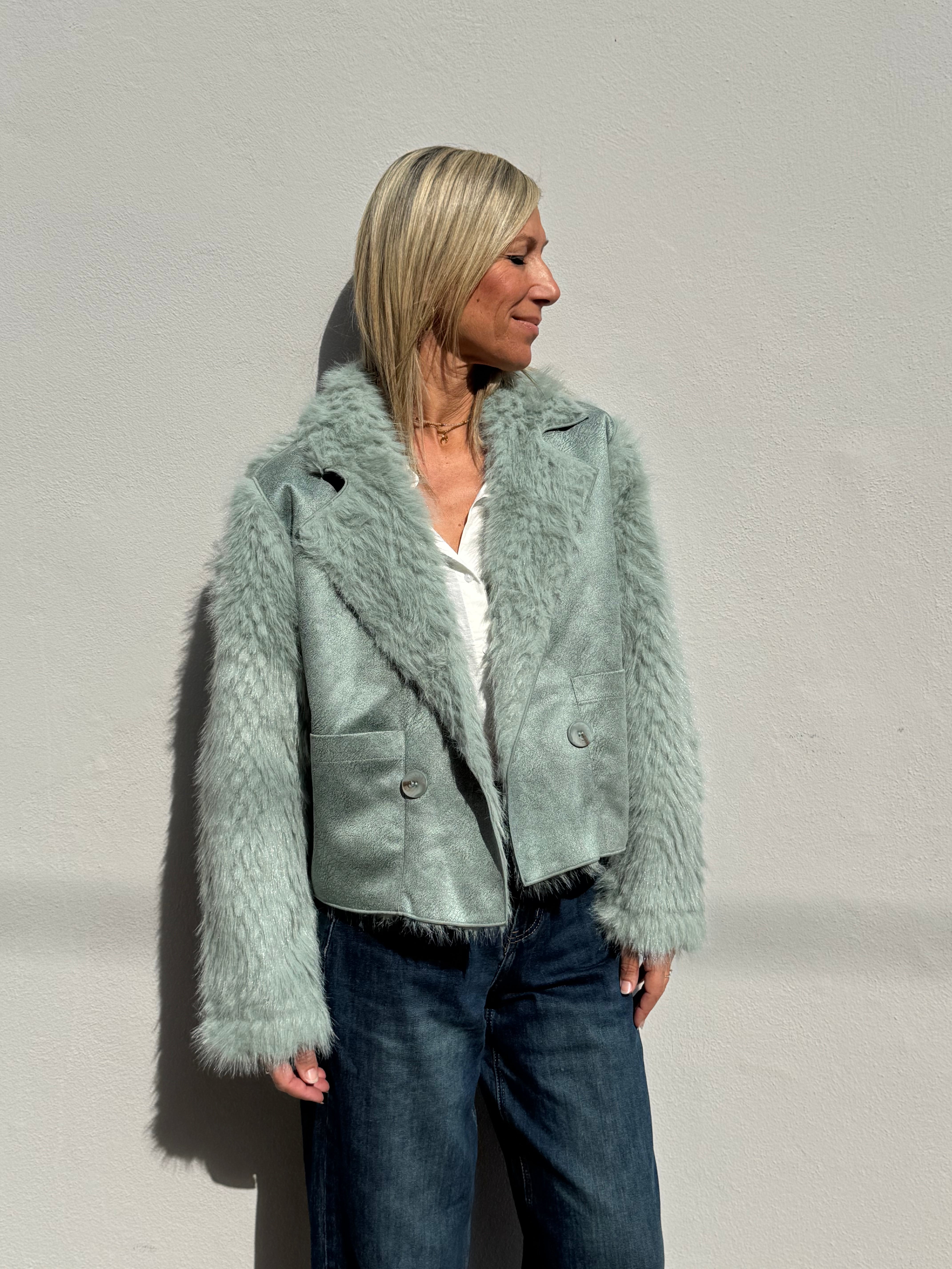 Ecomontone corto reversibile mimì