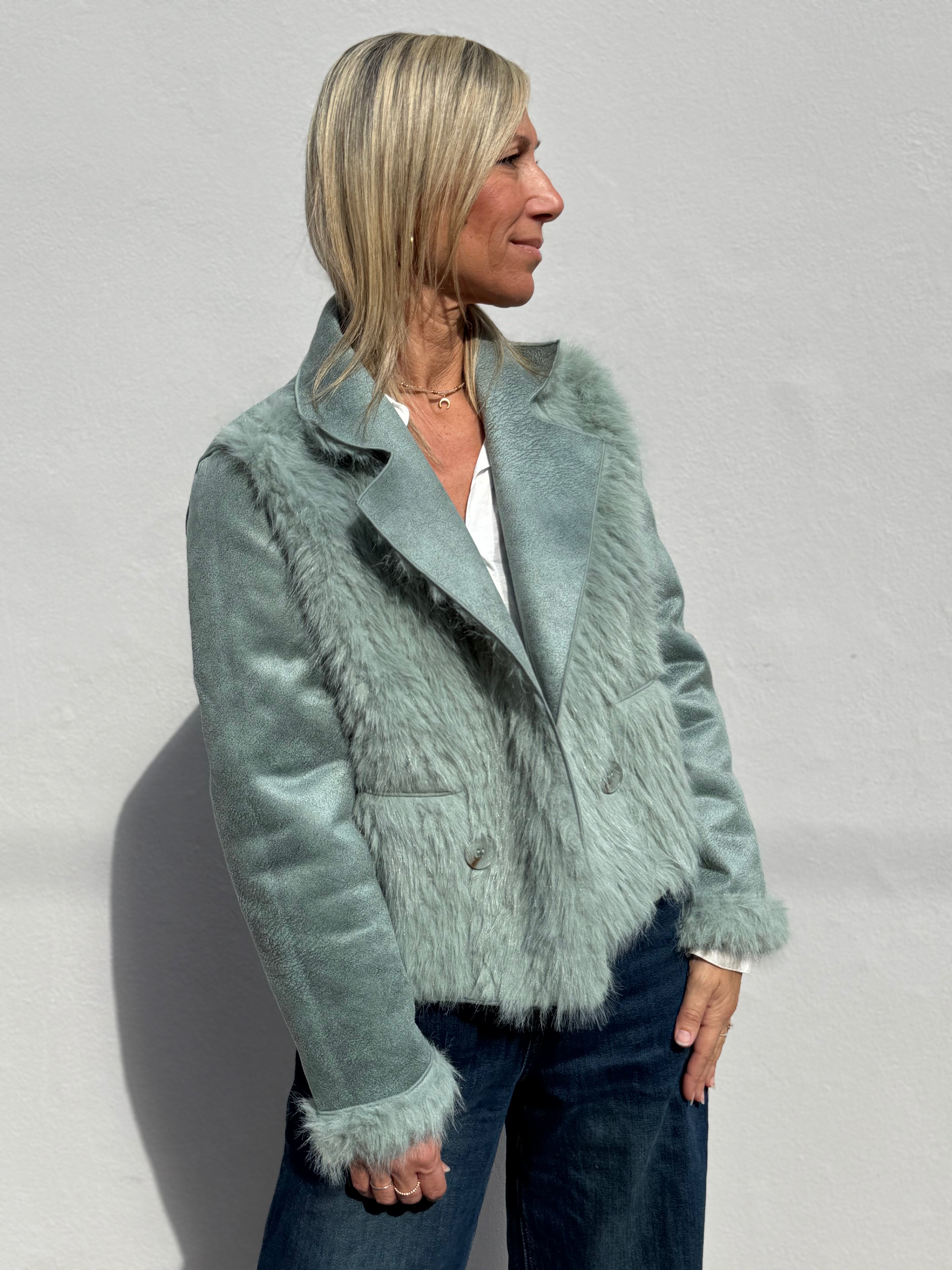 Ecomontone corto reversibile mimì