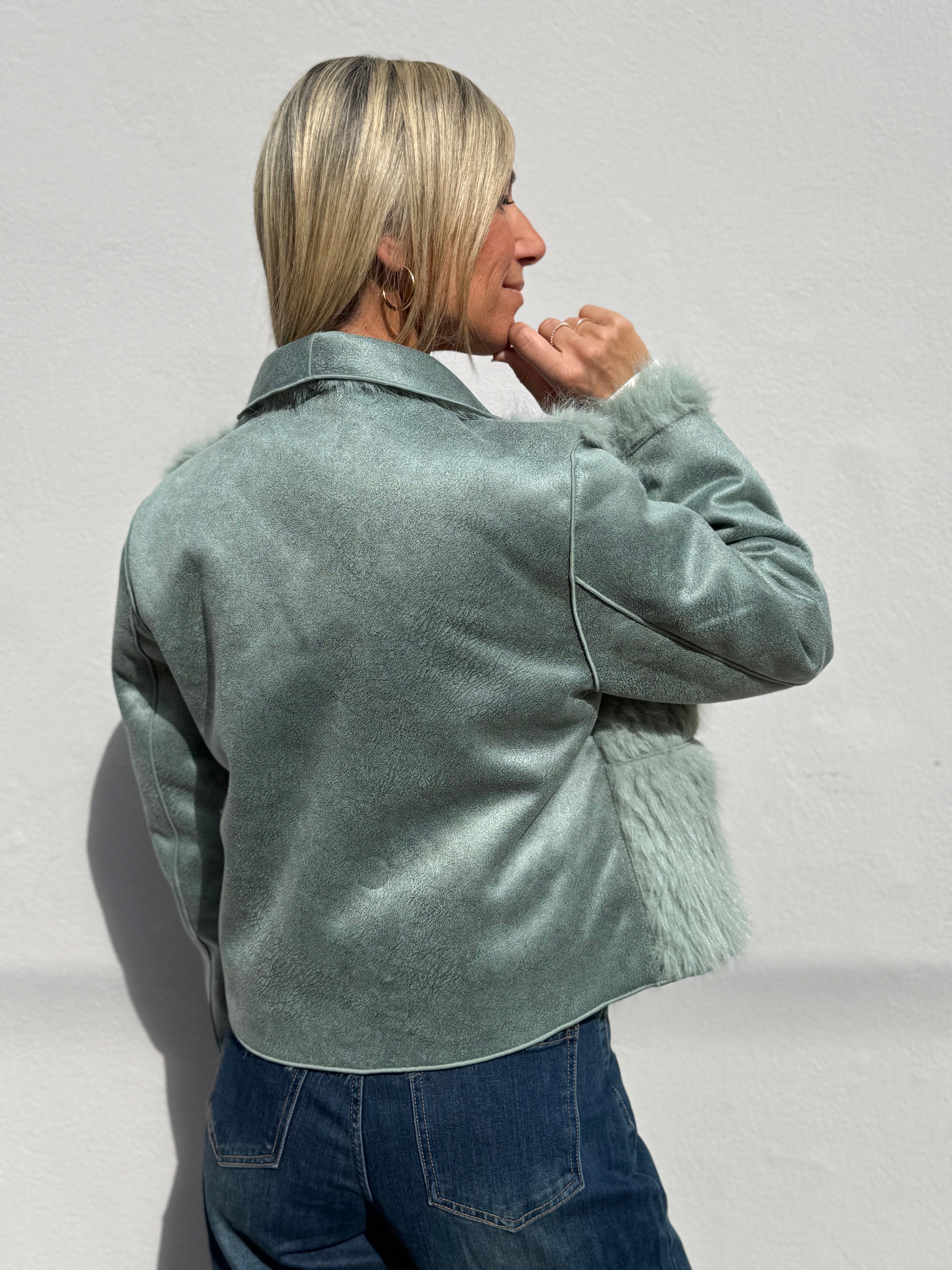 Ecomontone corto reversibile mimì