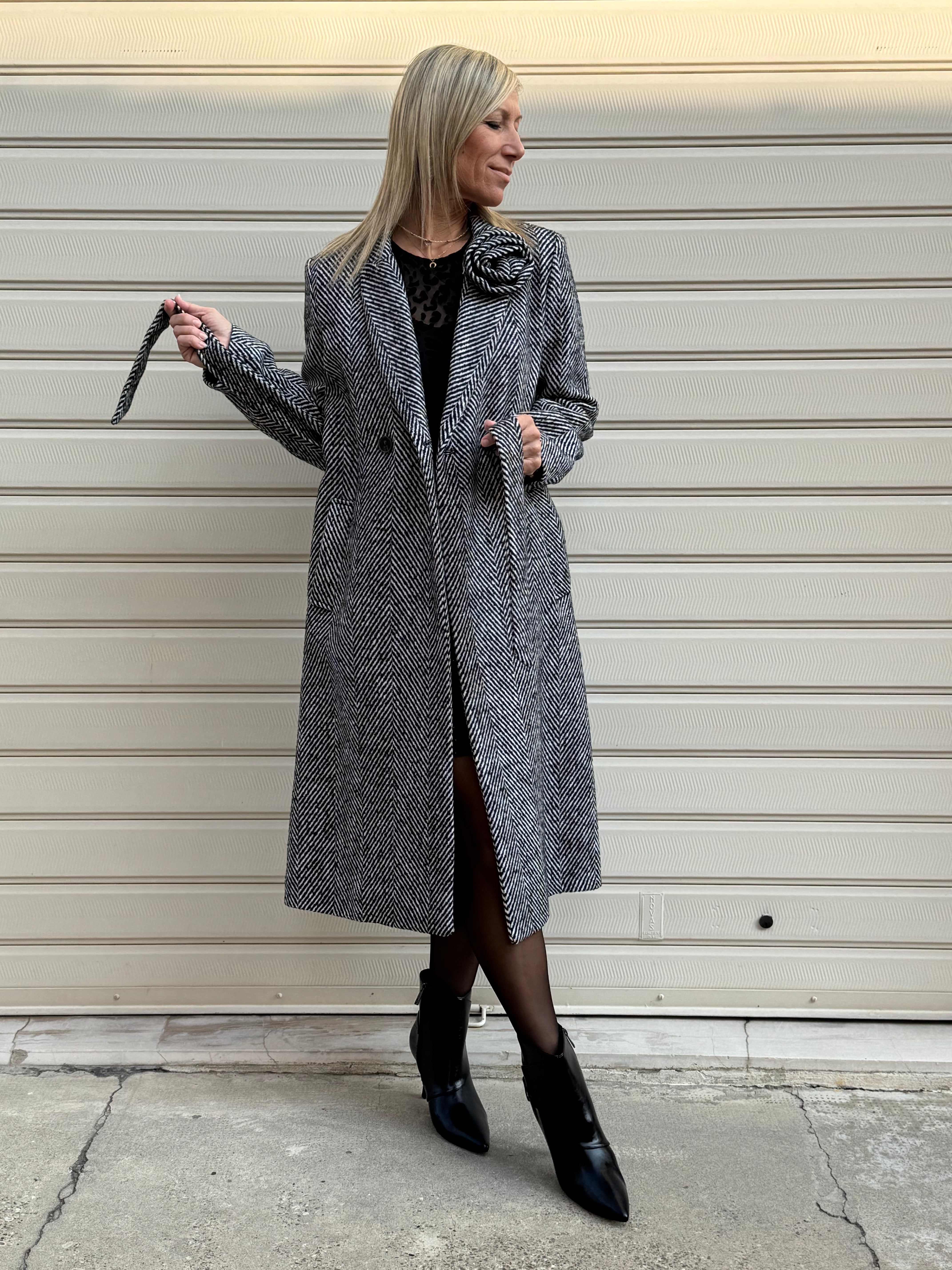 Cappotto spinato mimì