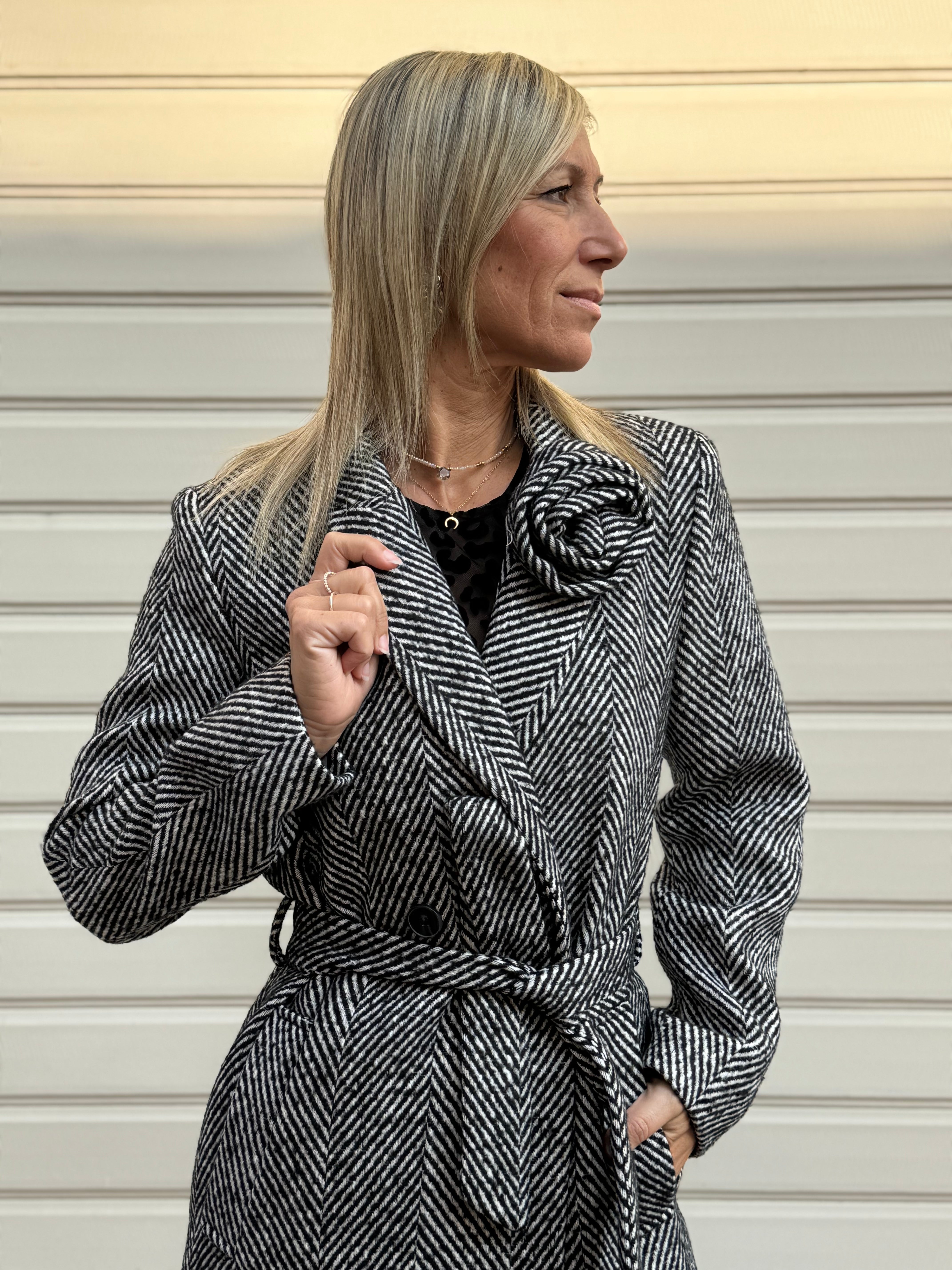 Cappotto spinato mimì