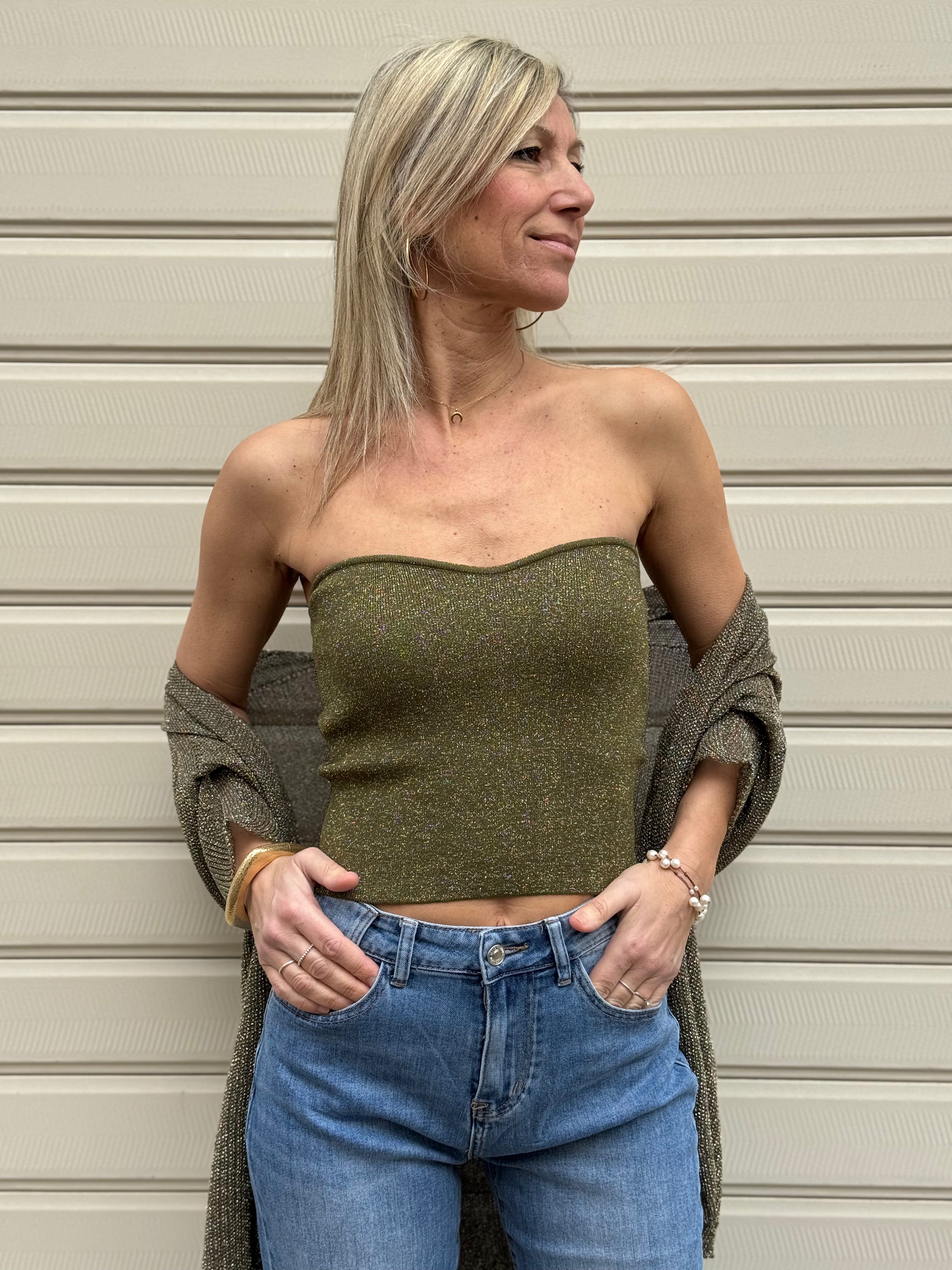 Fascetta lurex kontatto