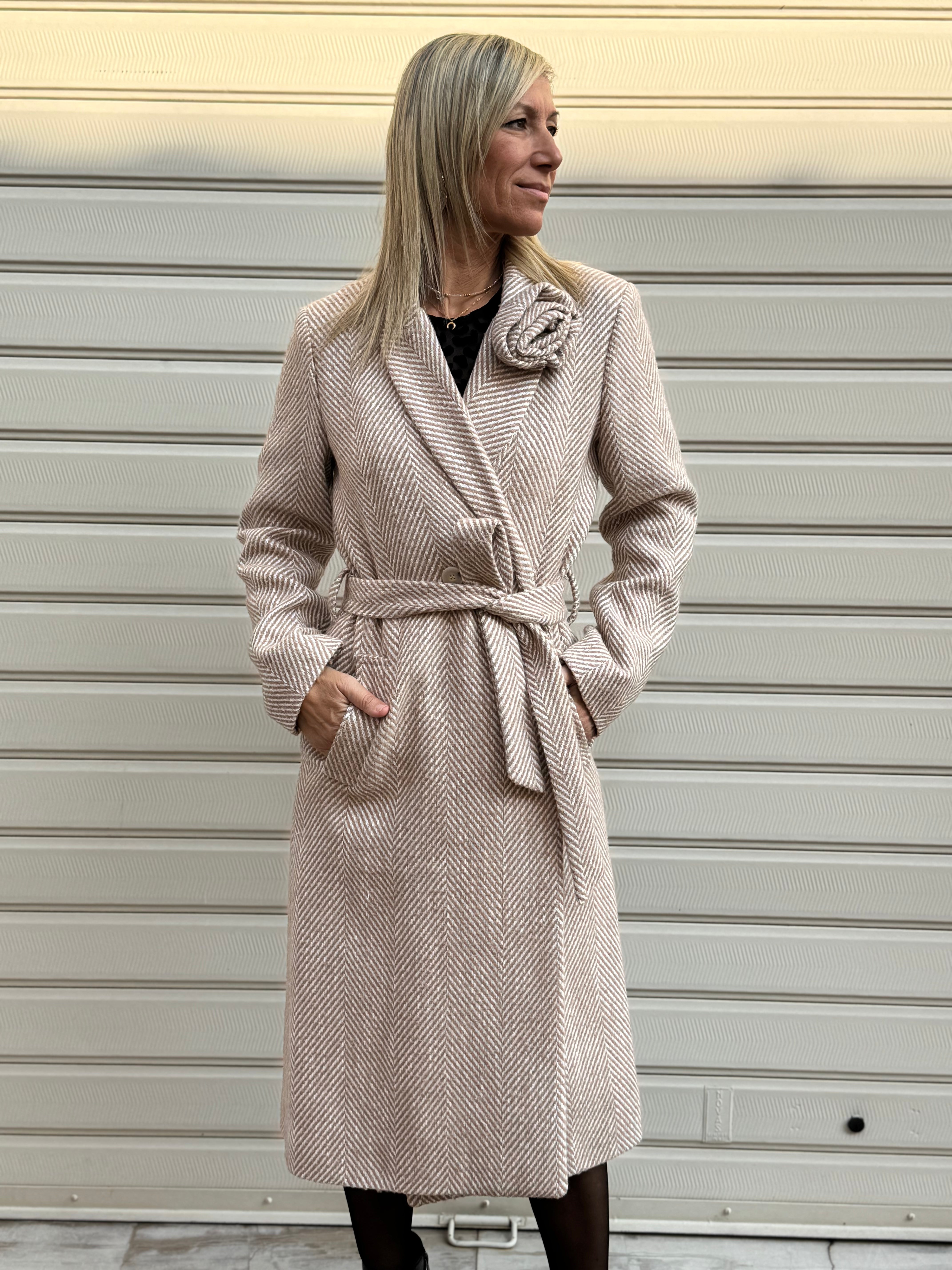 Cappotto spinato mimì