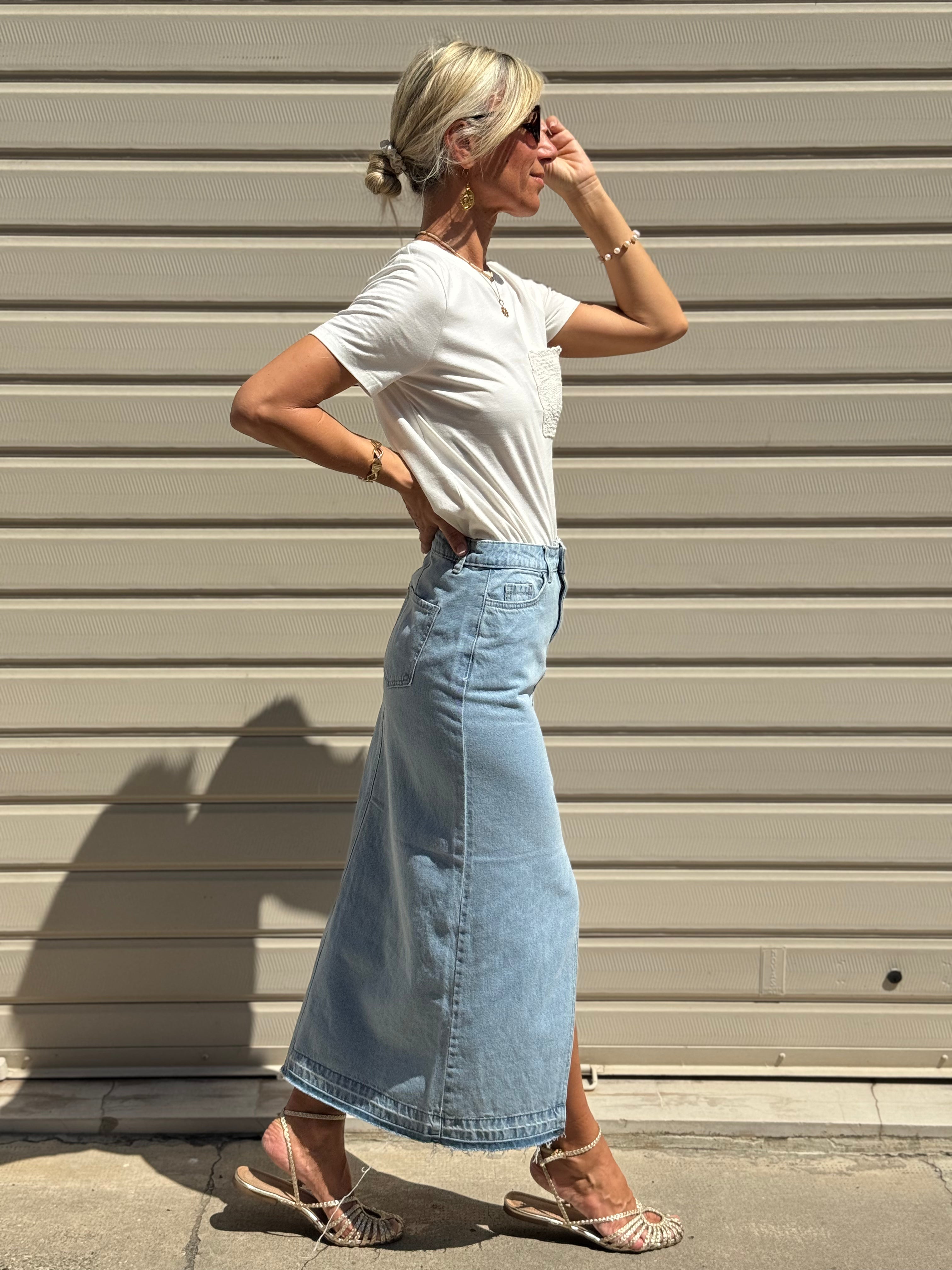 Gonna Lunga Jeans