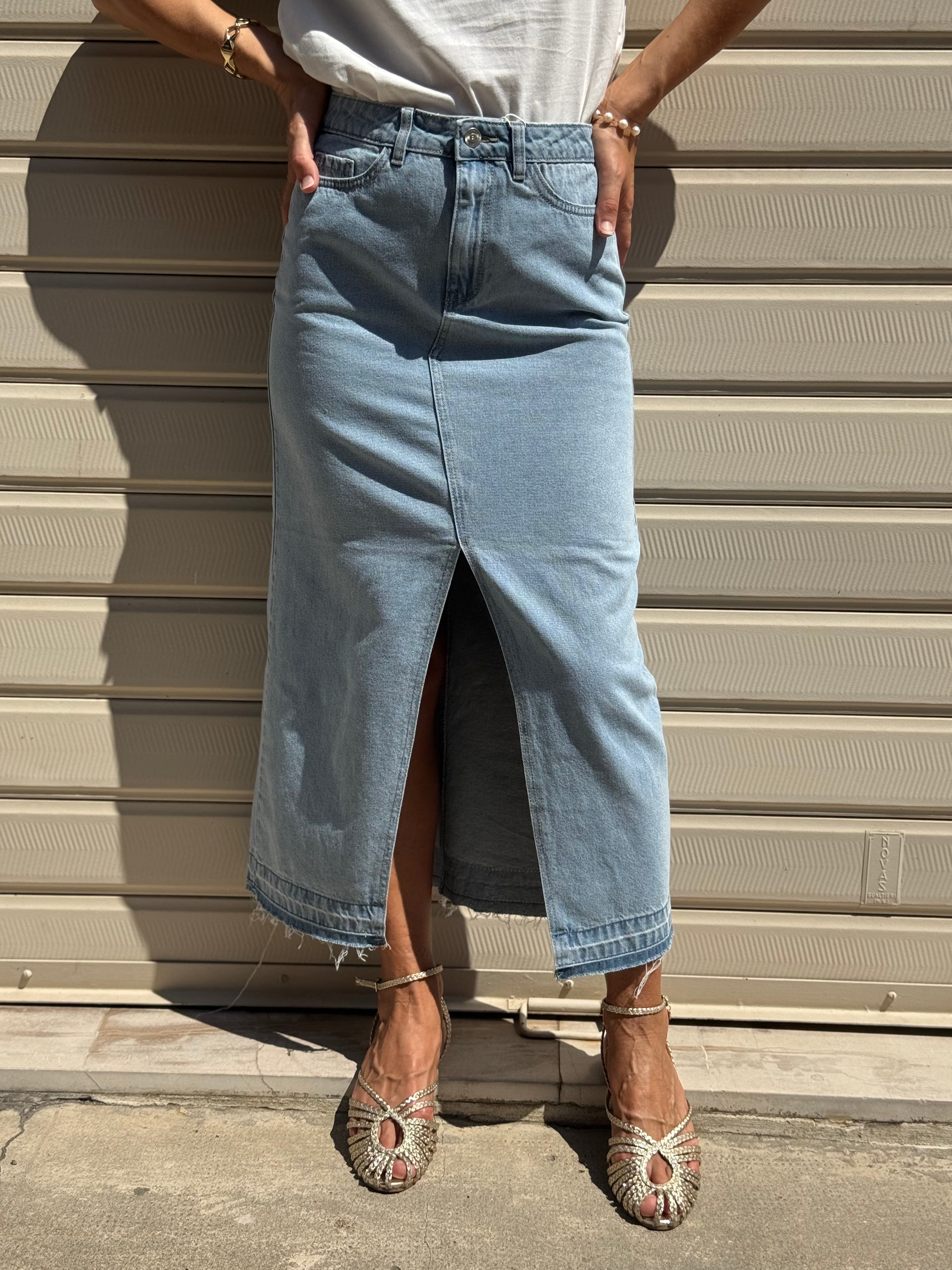 Gonna Lunga Jeans
