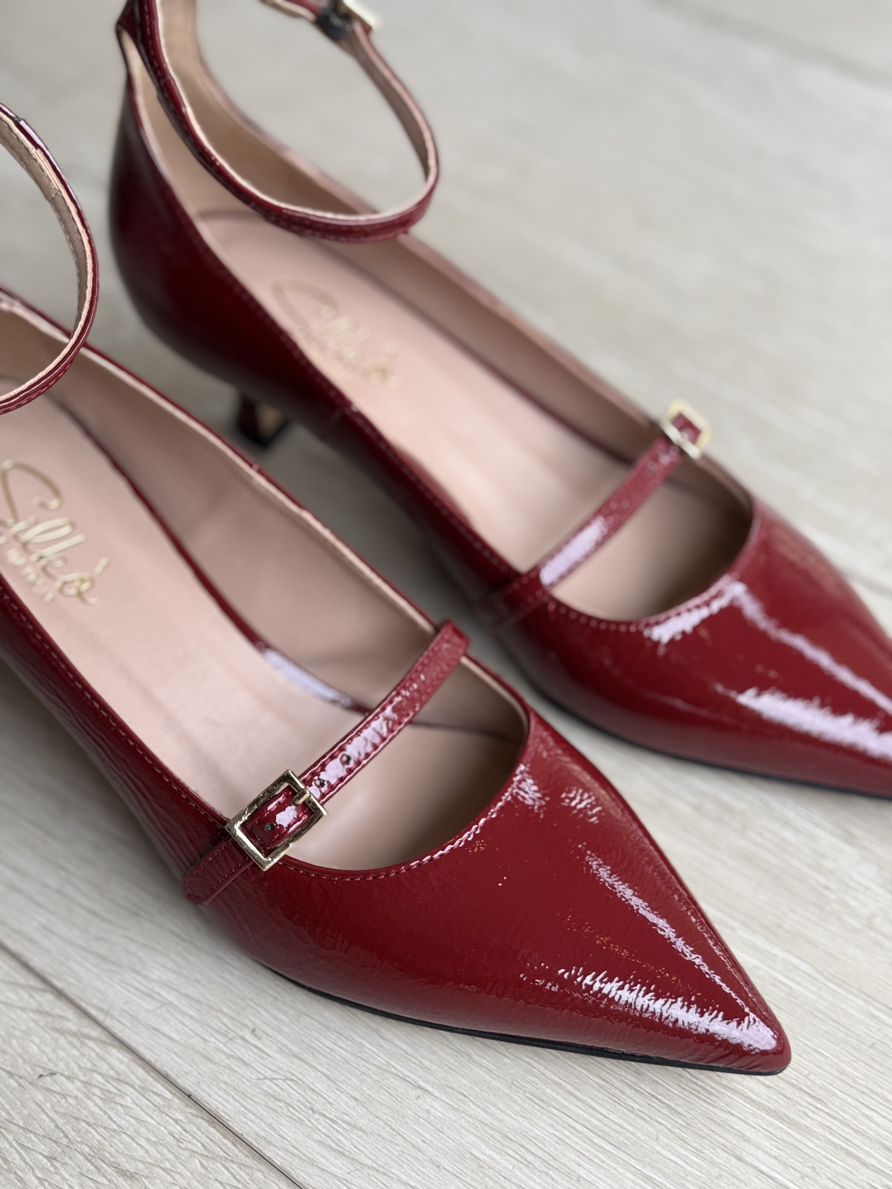 Dècolletè Laccetto Bordeaux