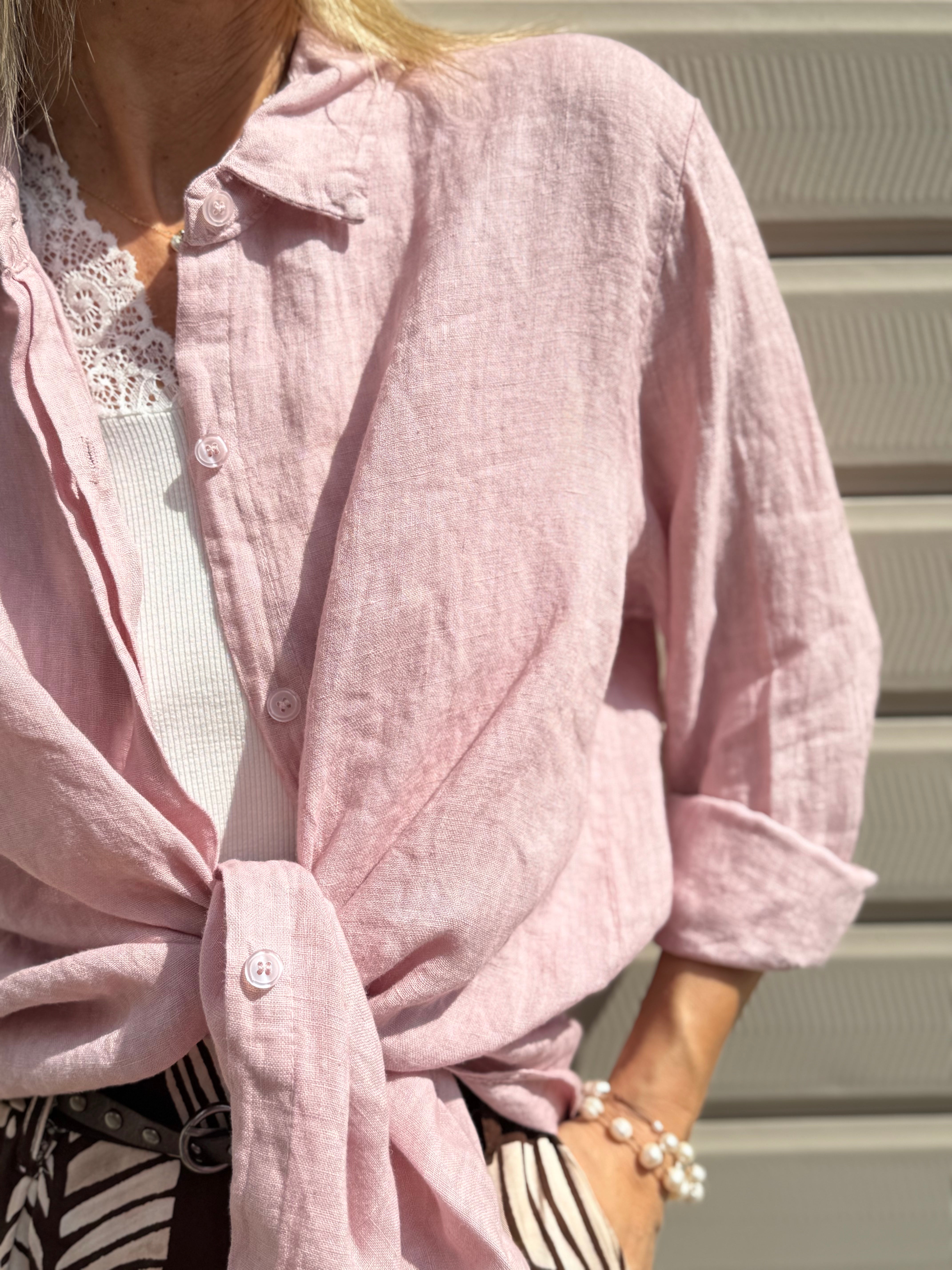 Camicia lino adora