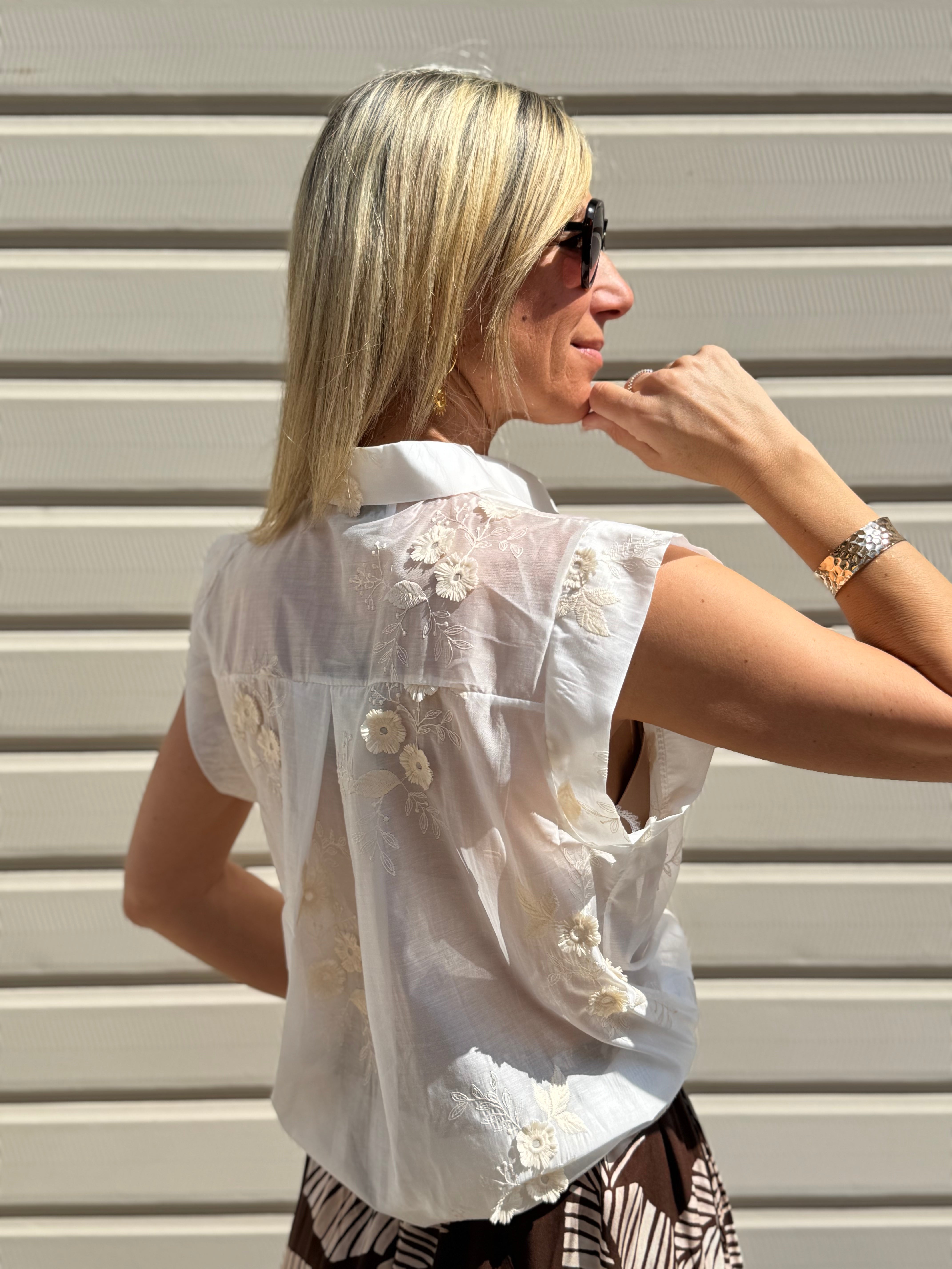 Camicia applicazioni adora
