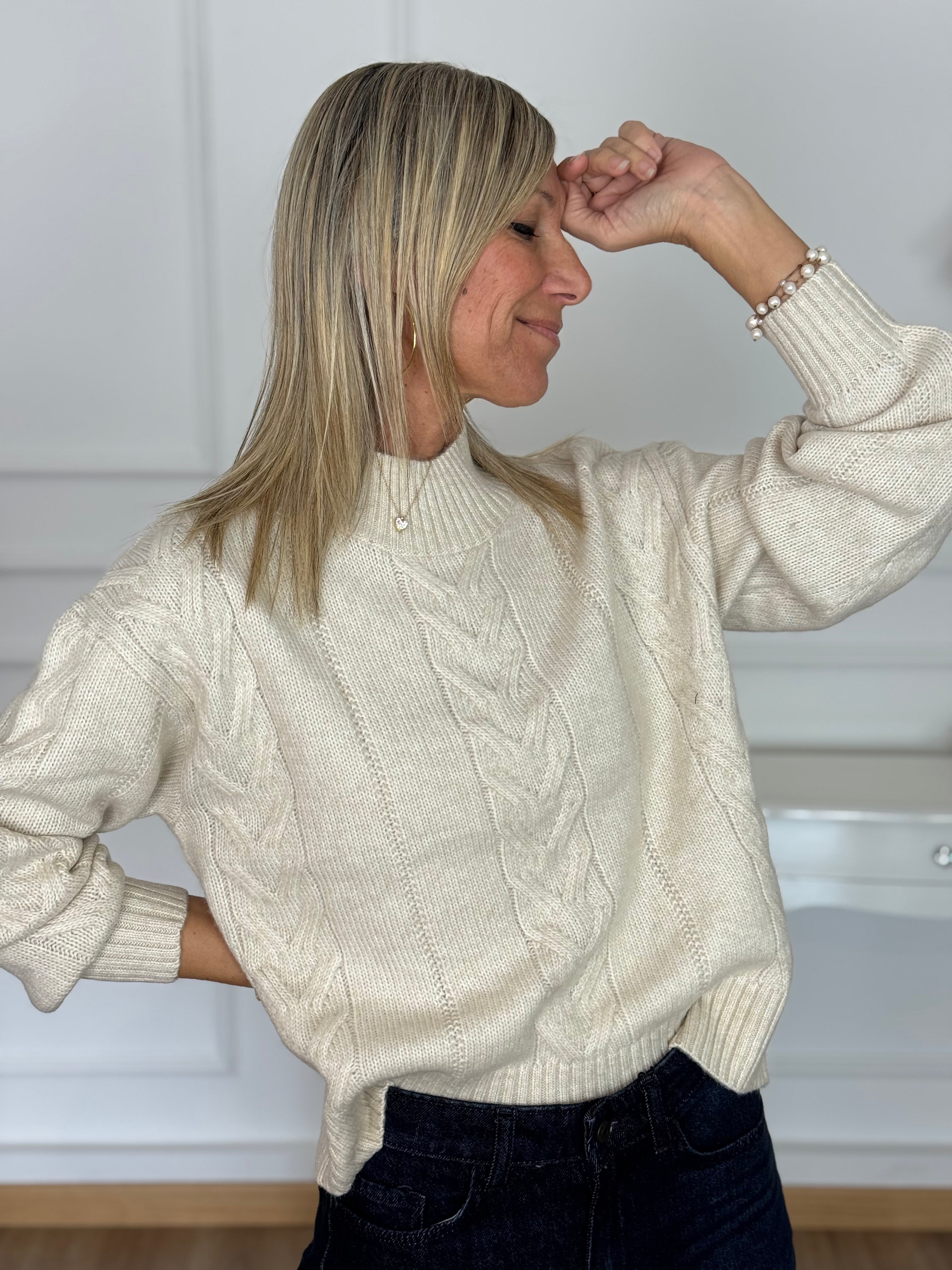 Maglia trecce susanna jdy