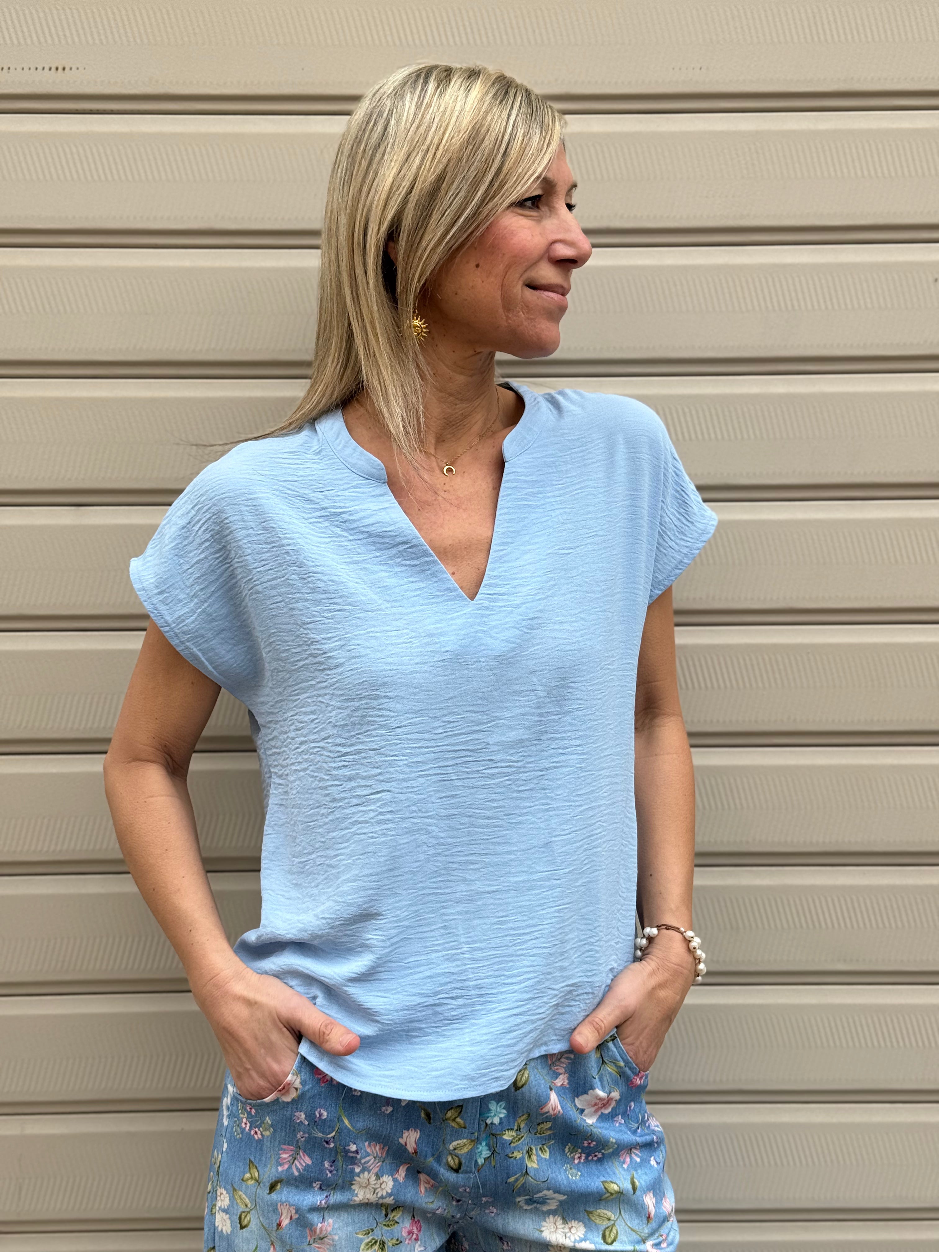 Blusa scollo V jdy