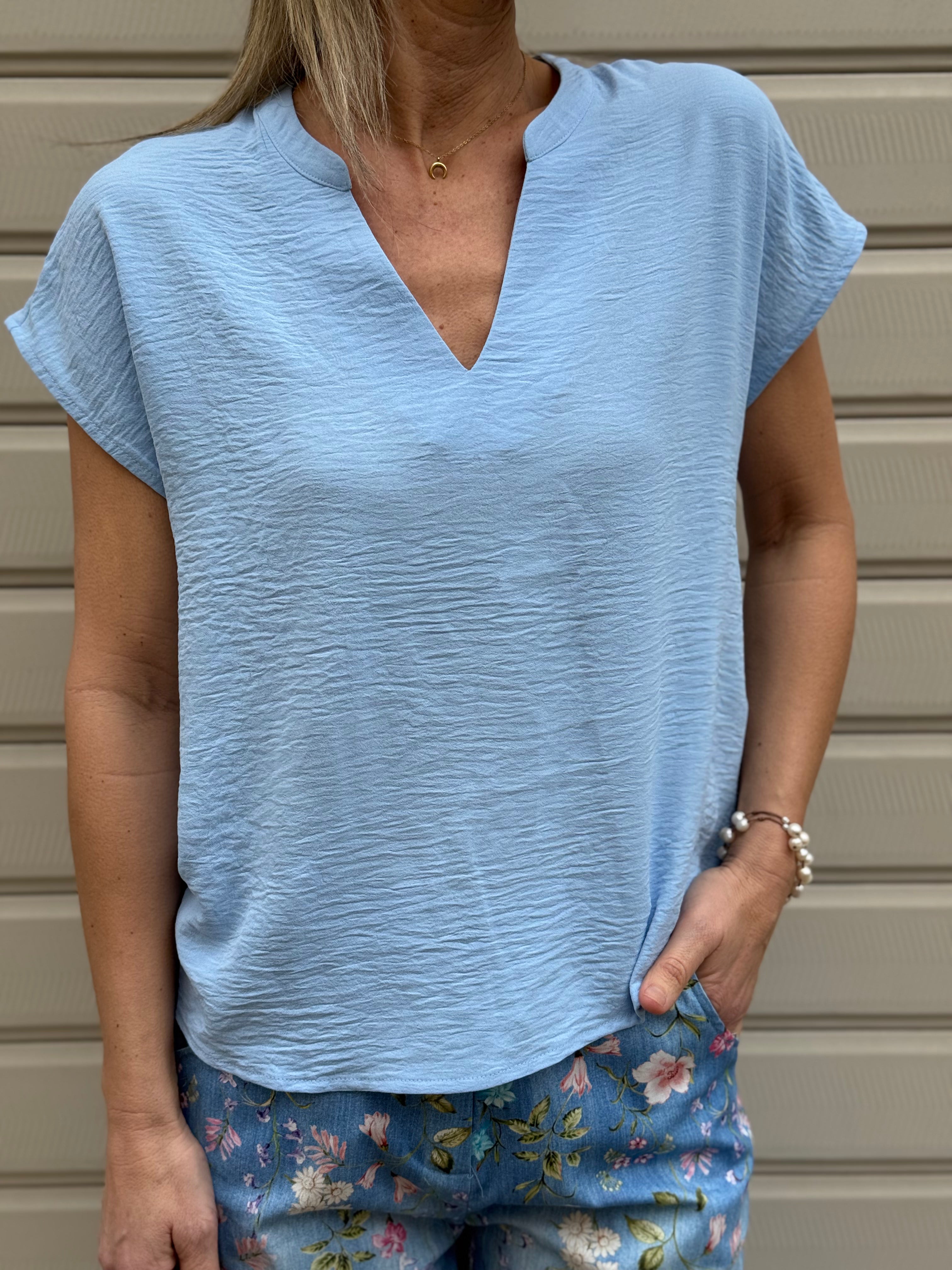 Blusa scollo V jdy