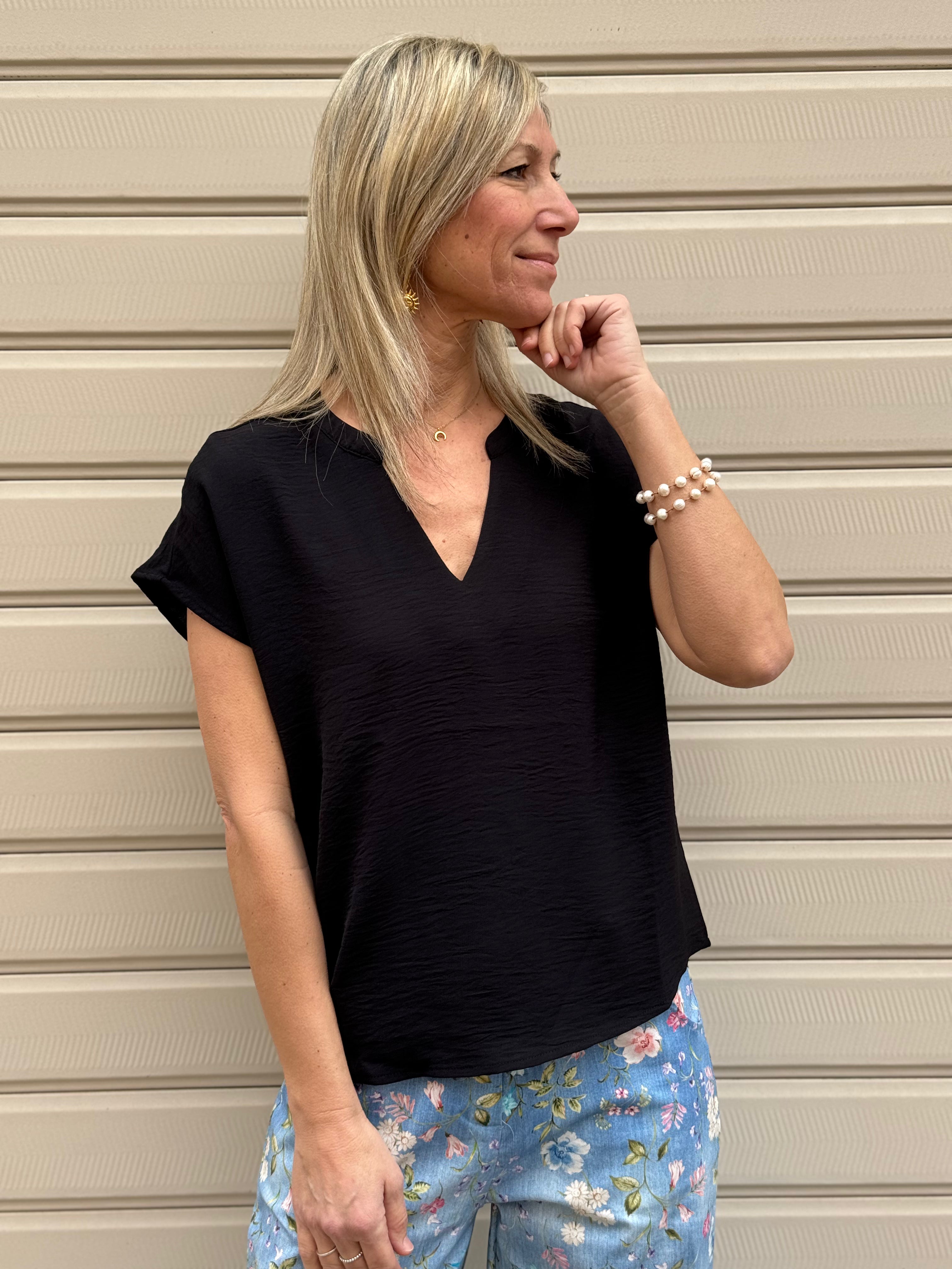 Blusa scollo V jdy