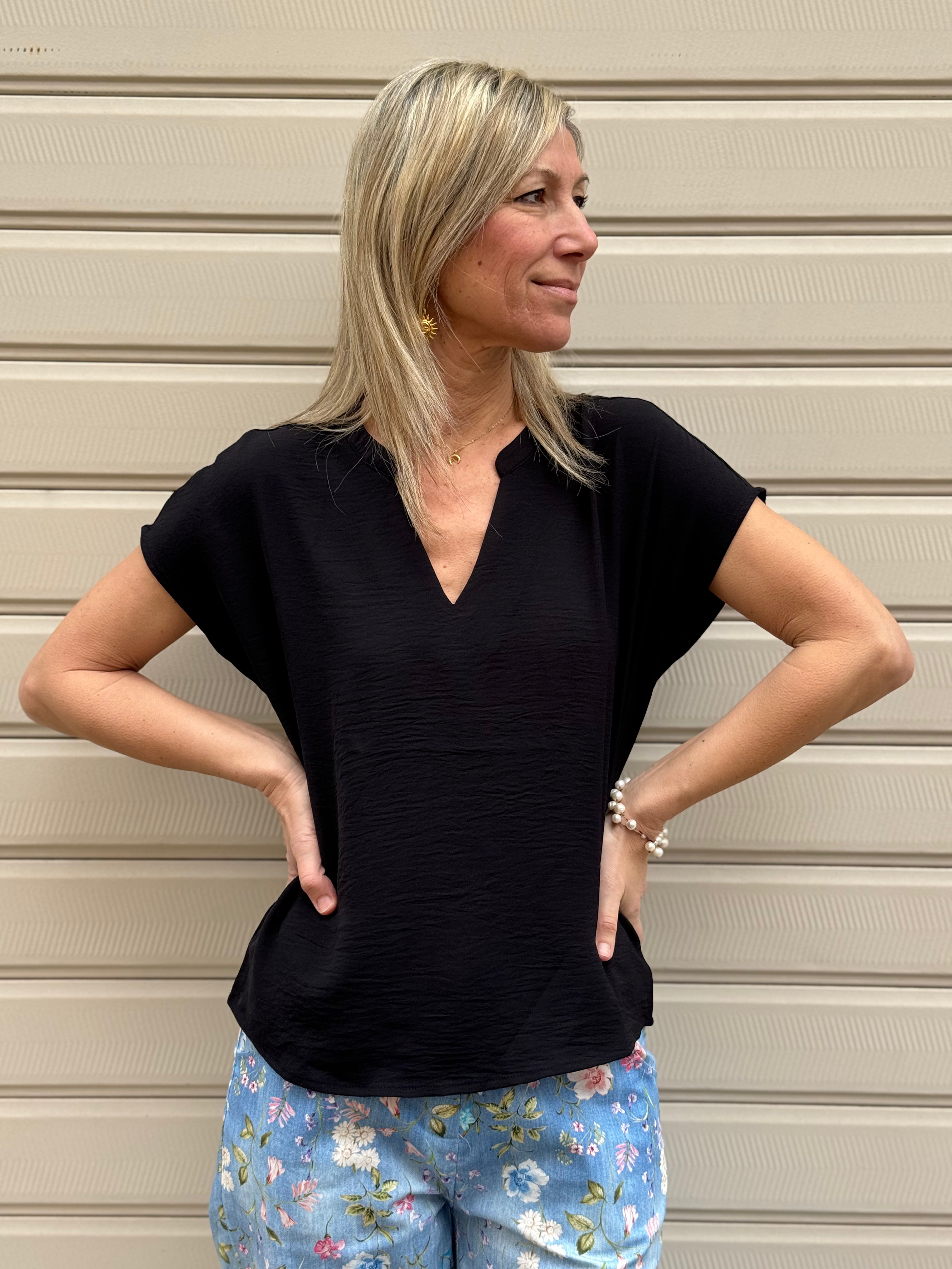 Blusa scollo V jdy