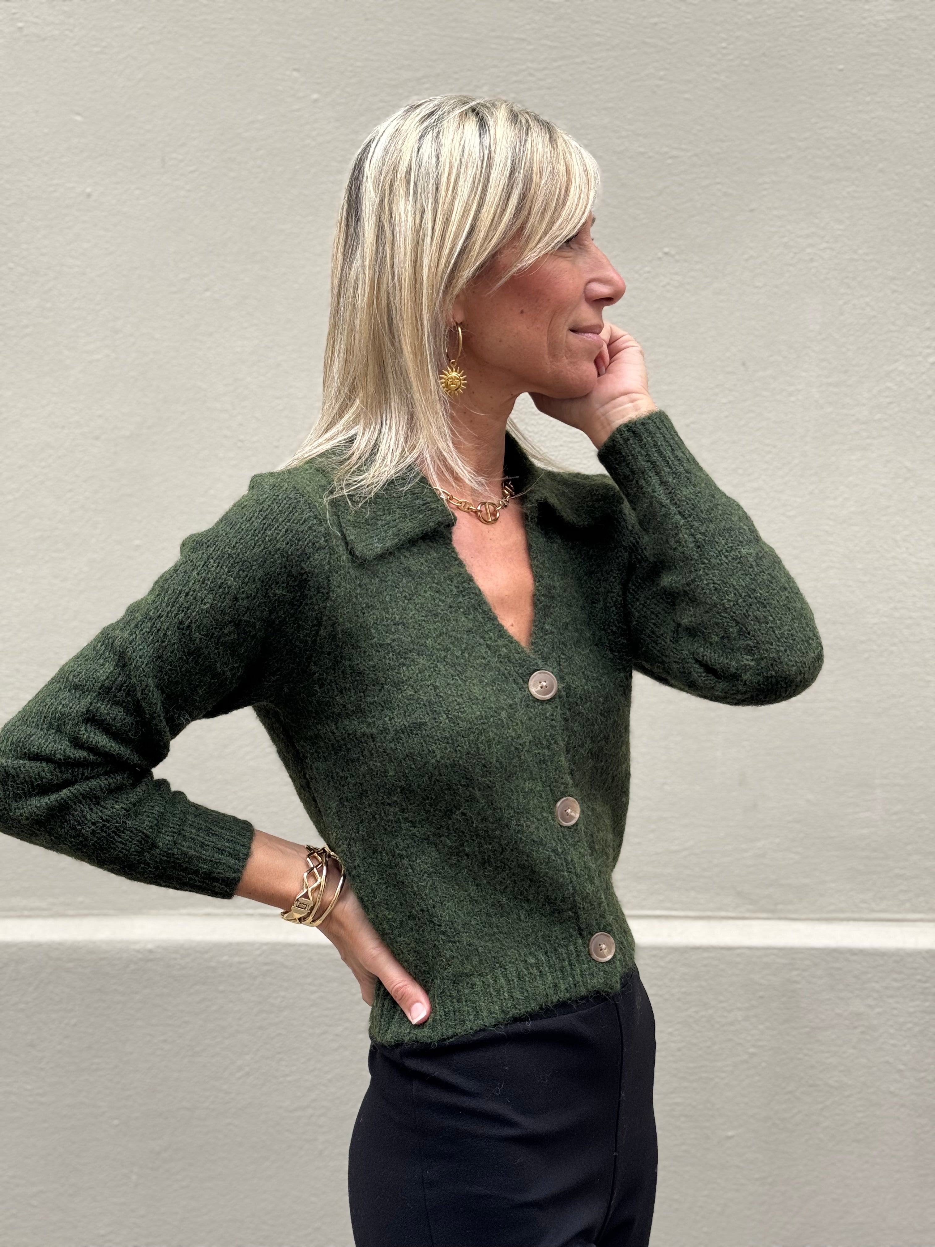 Cardigan Colletto