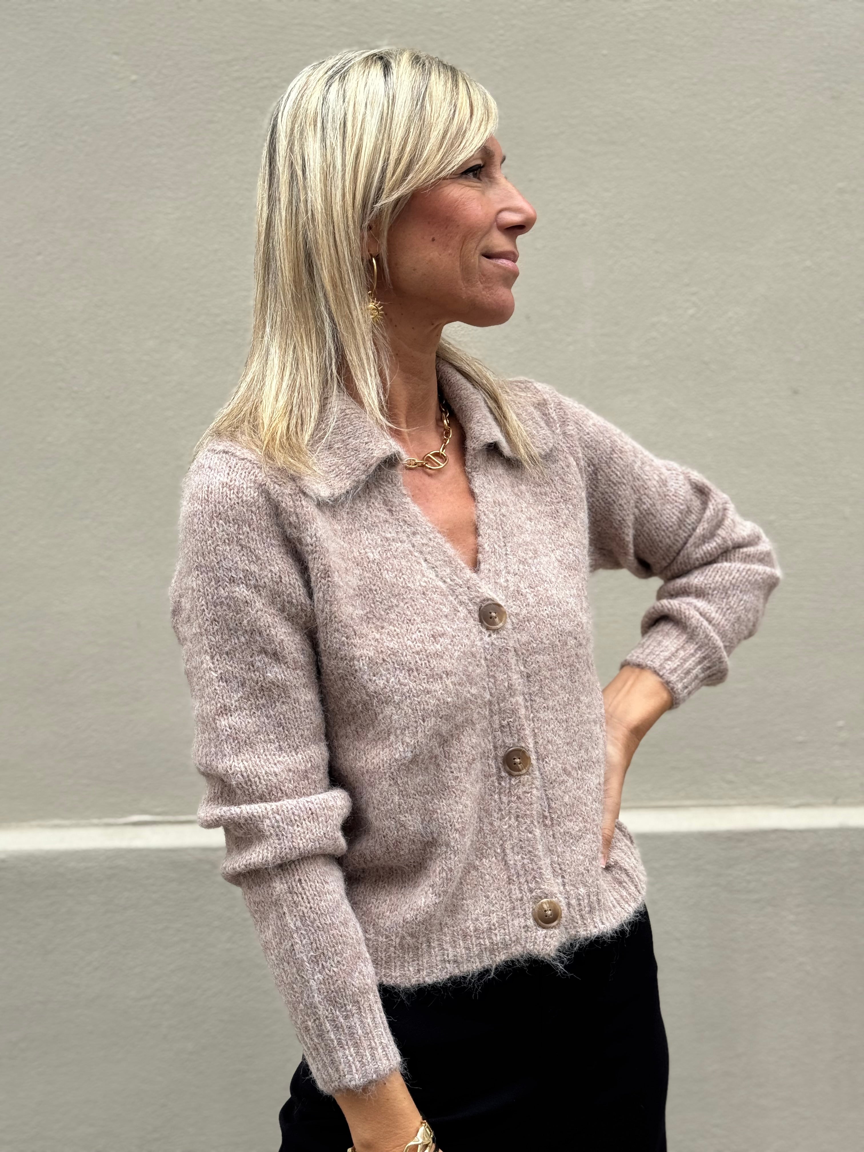 Cardigan Colletto