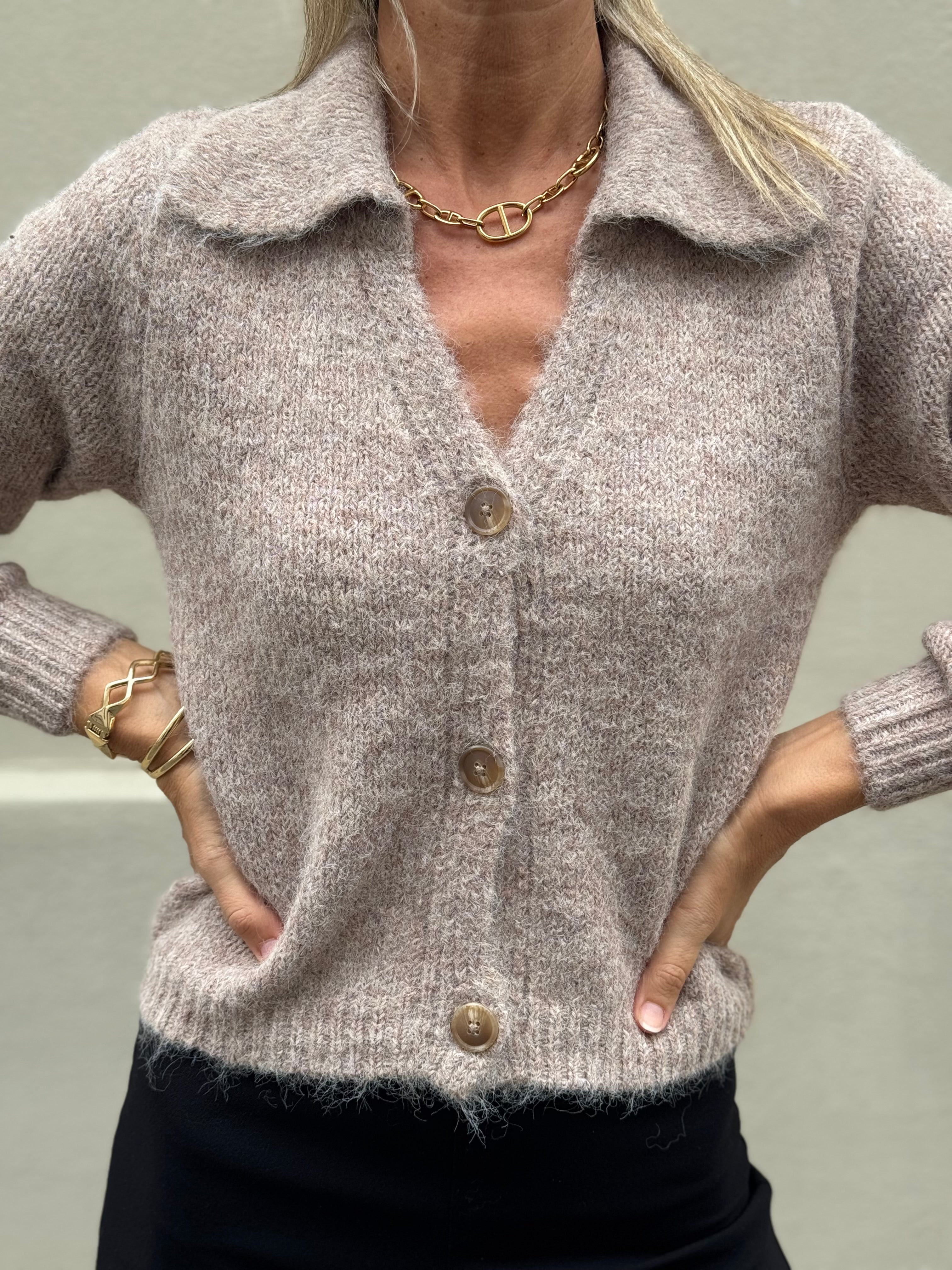 Cardigan Colletto