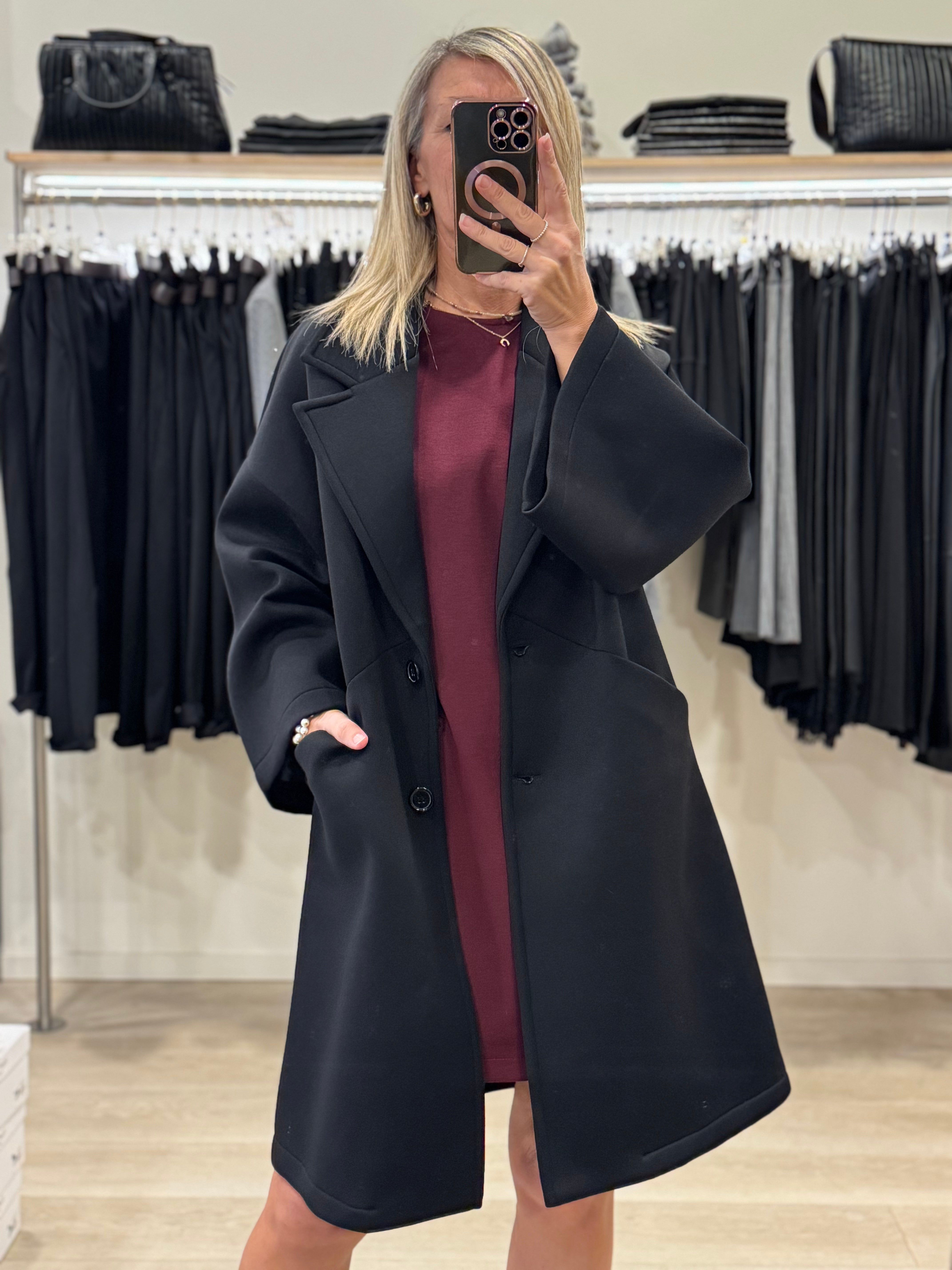 Cappotto rever scuba