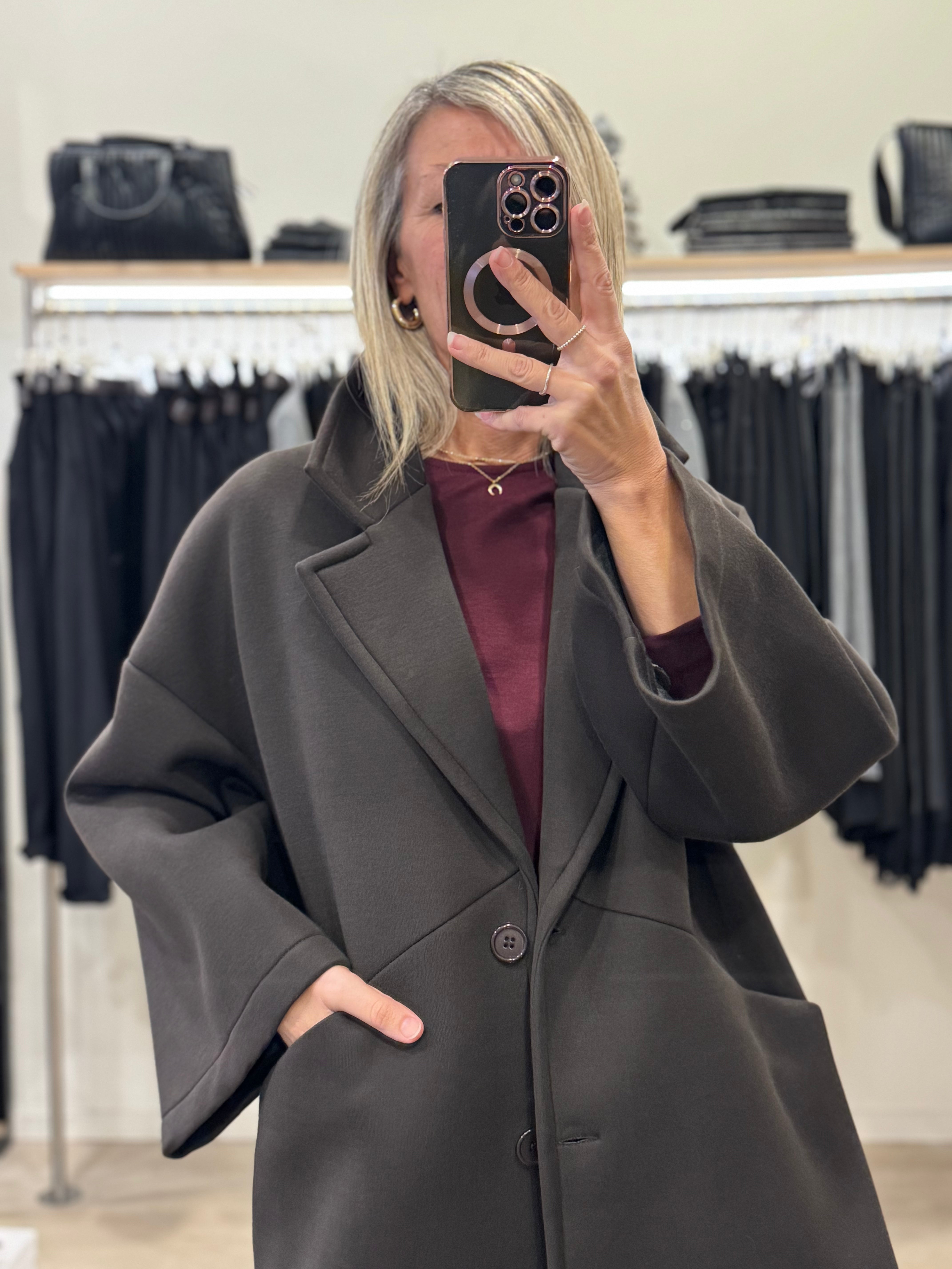 Cappotto rever scuba