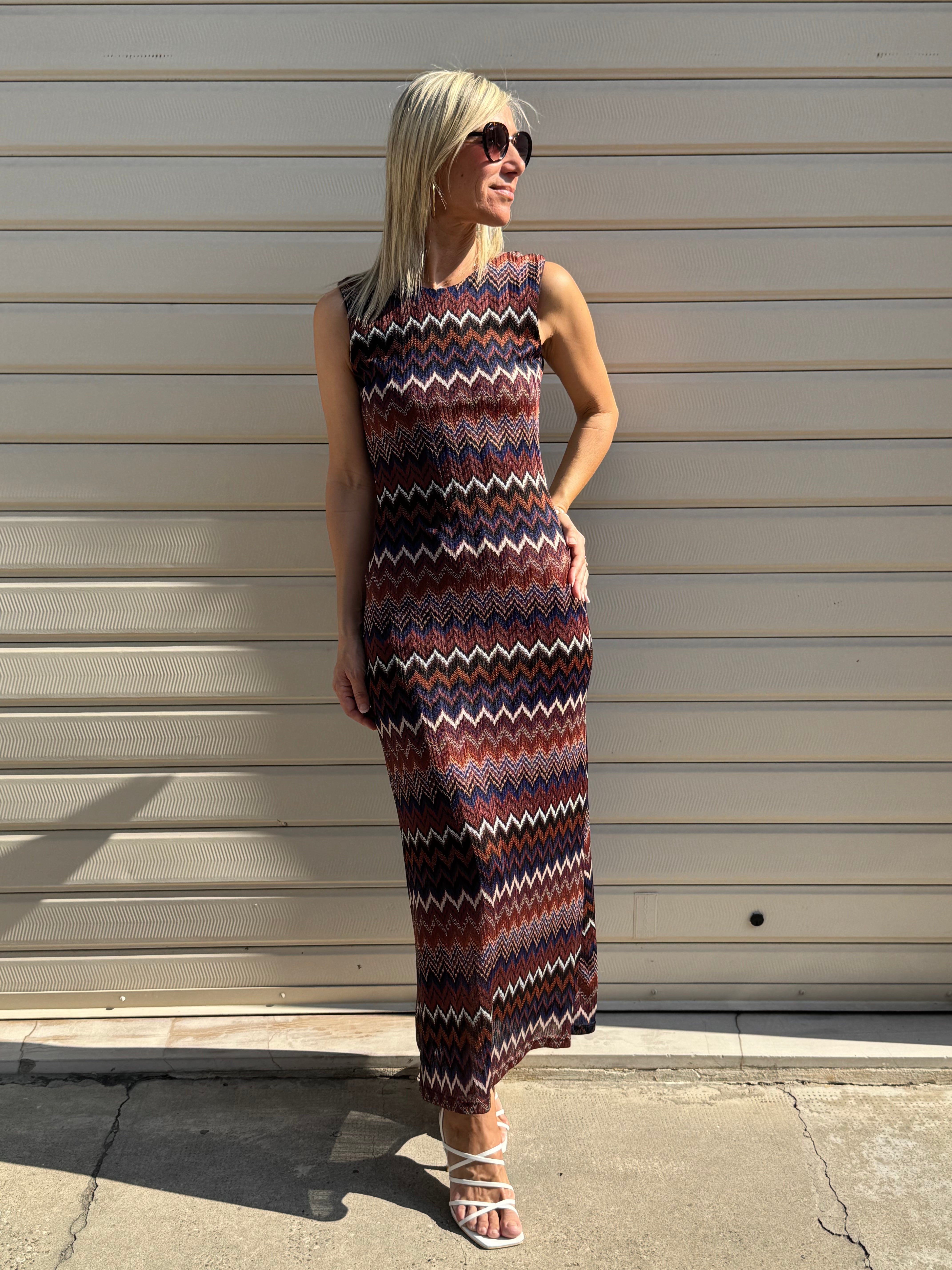 Abito chevron artigli