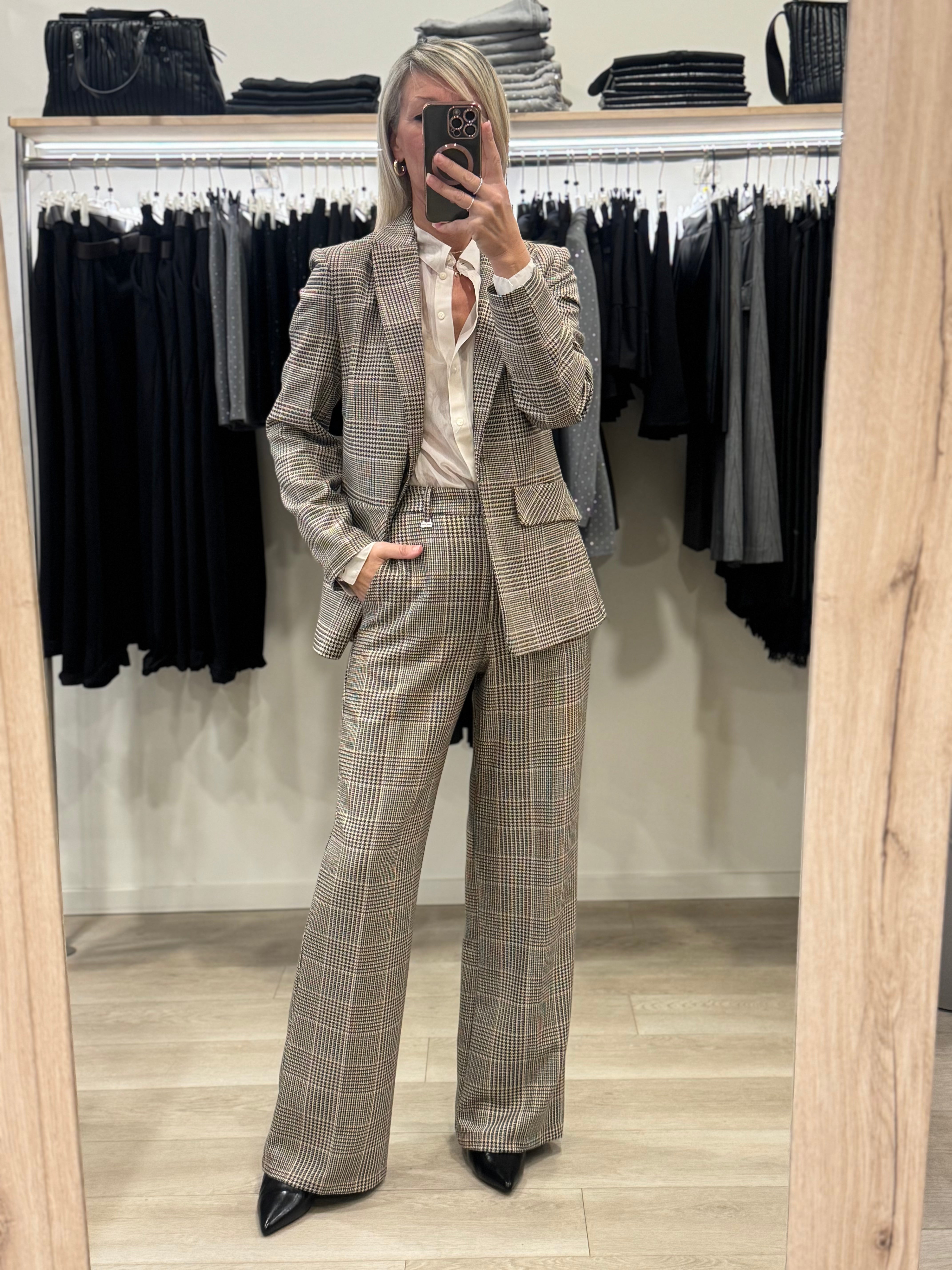 Blazer principe di galles artigli