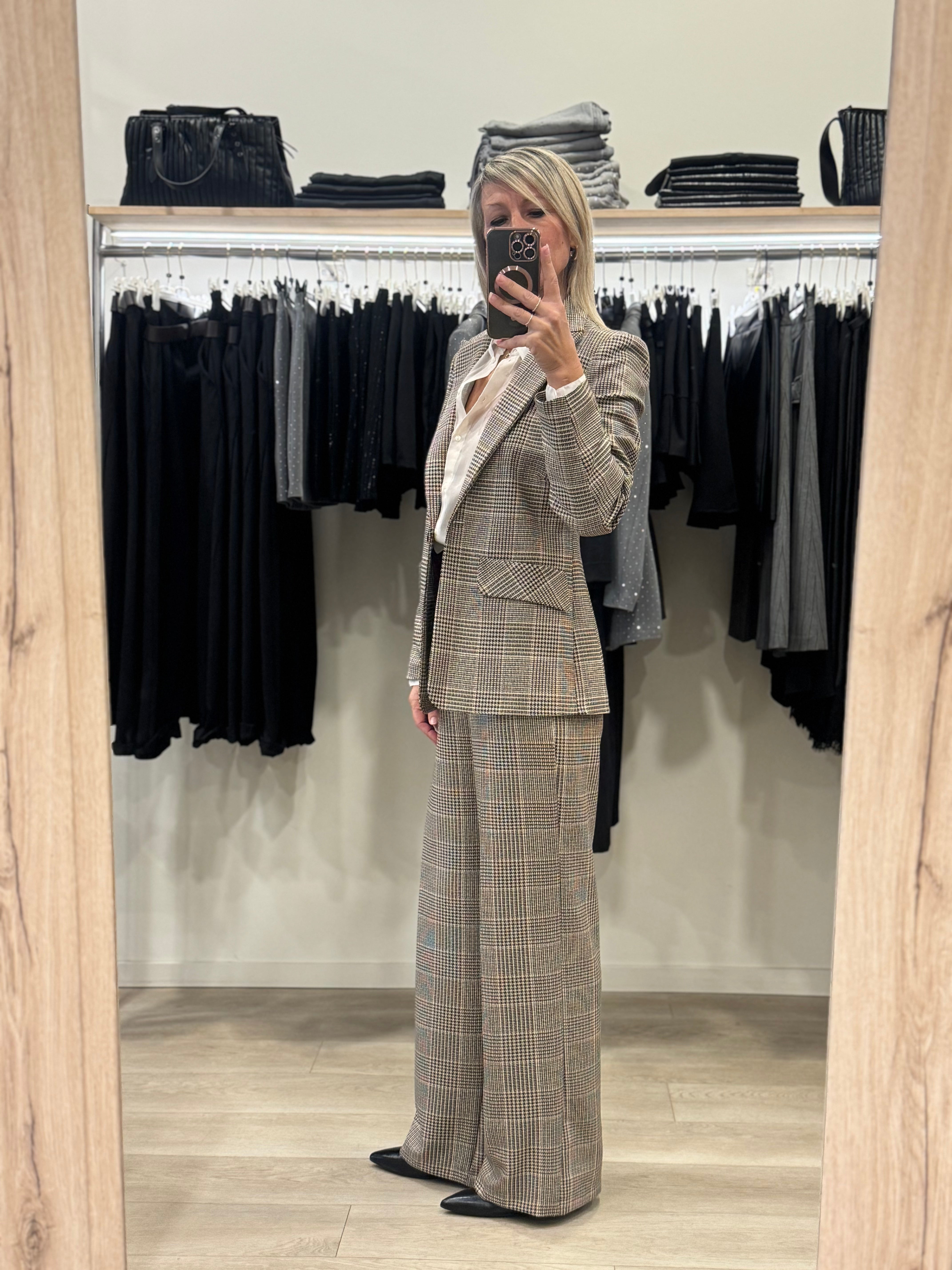 Blazer principe di galles artigli