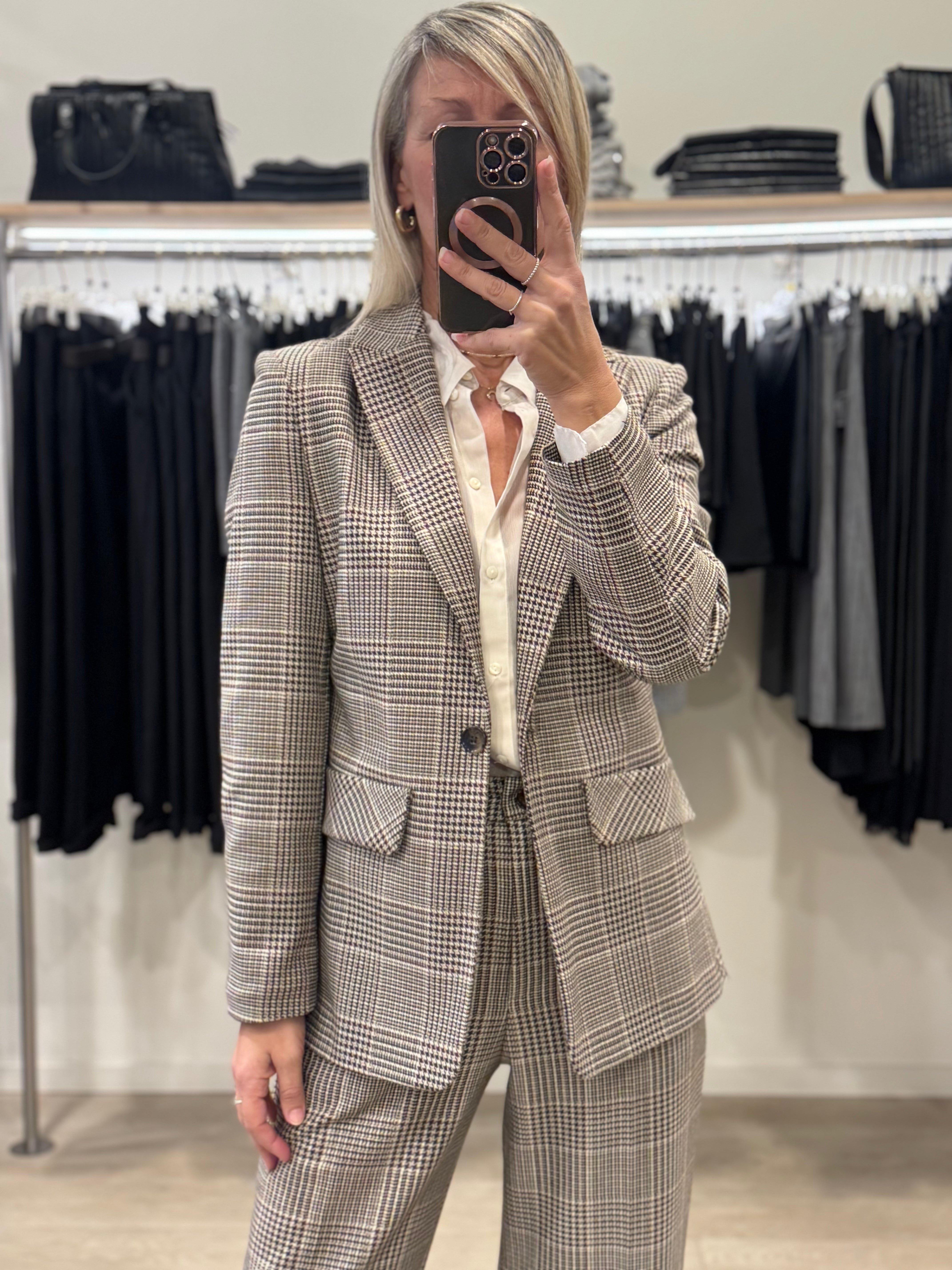 Blazer principe di galles artigli