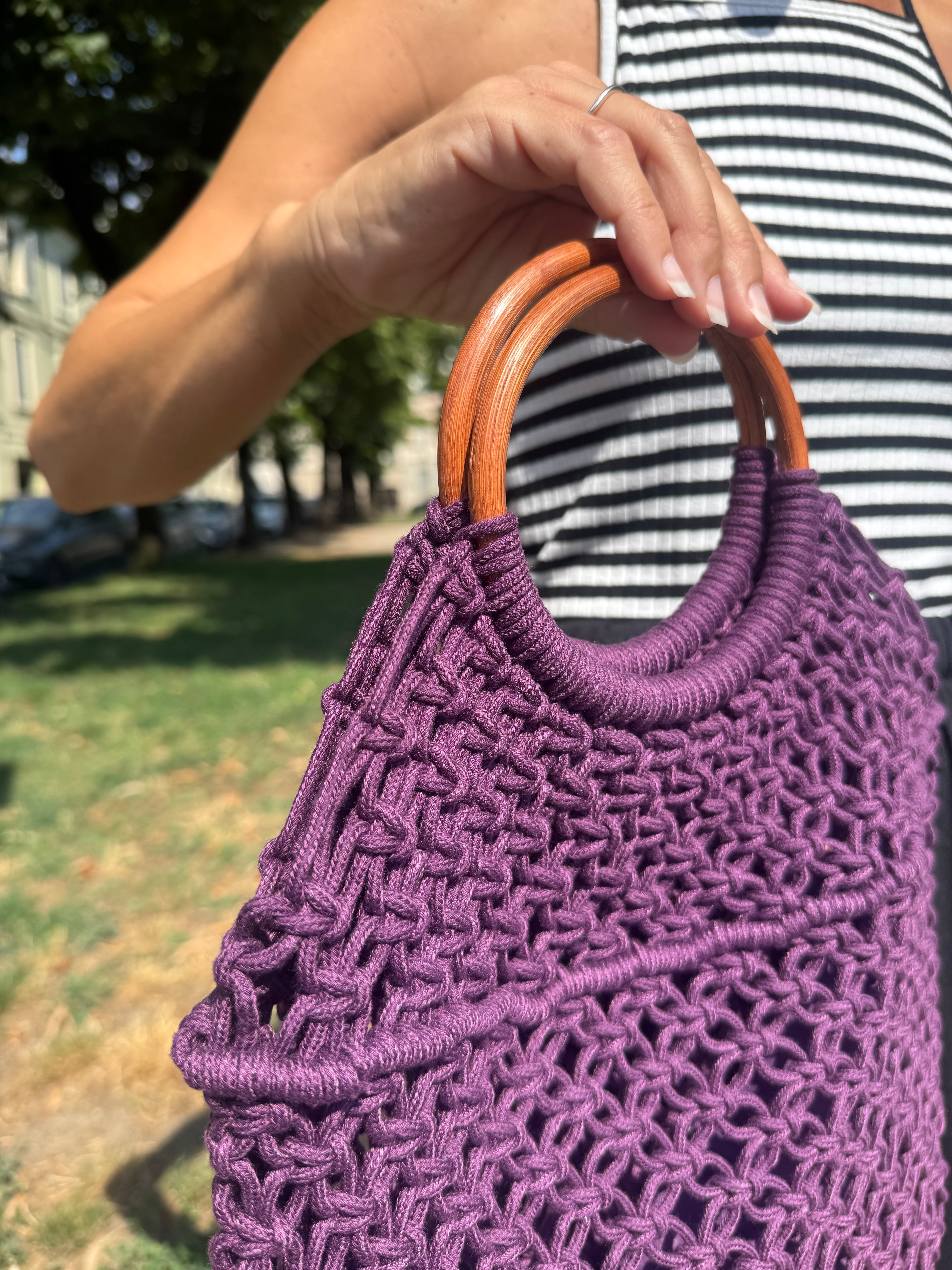 Borsa Rete Lavanda