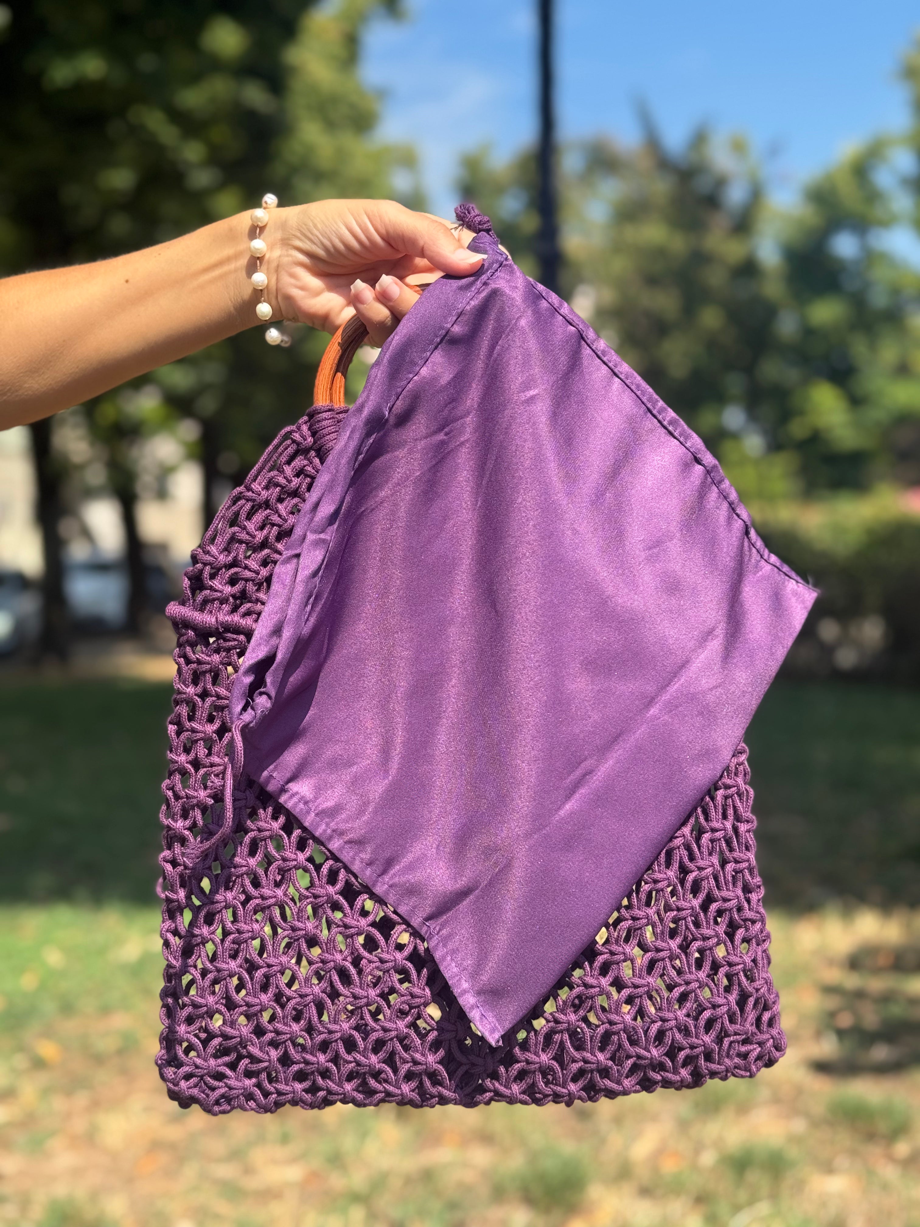 Borsa Rete Lavanda