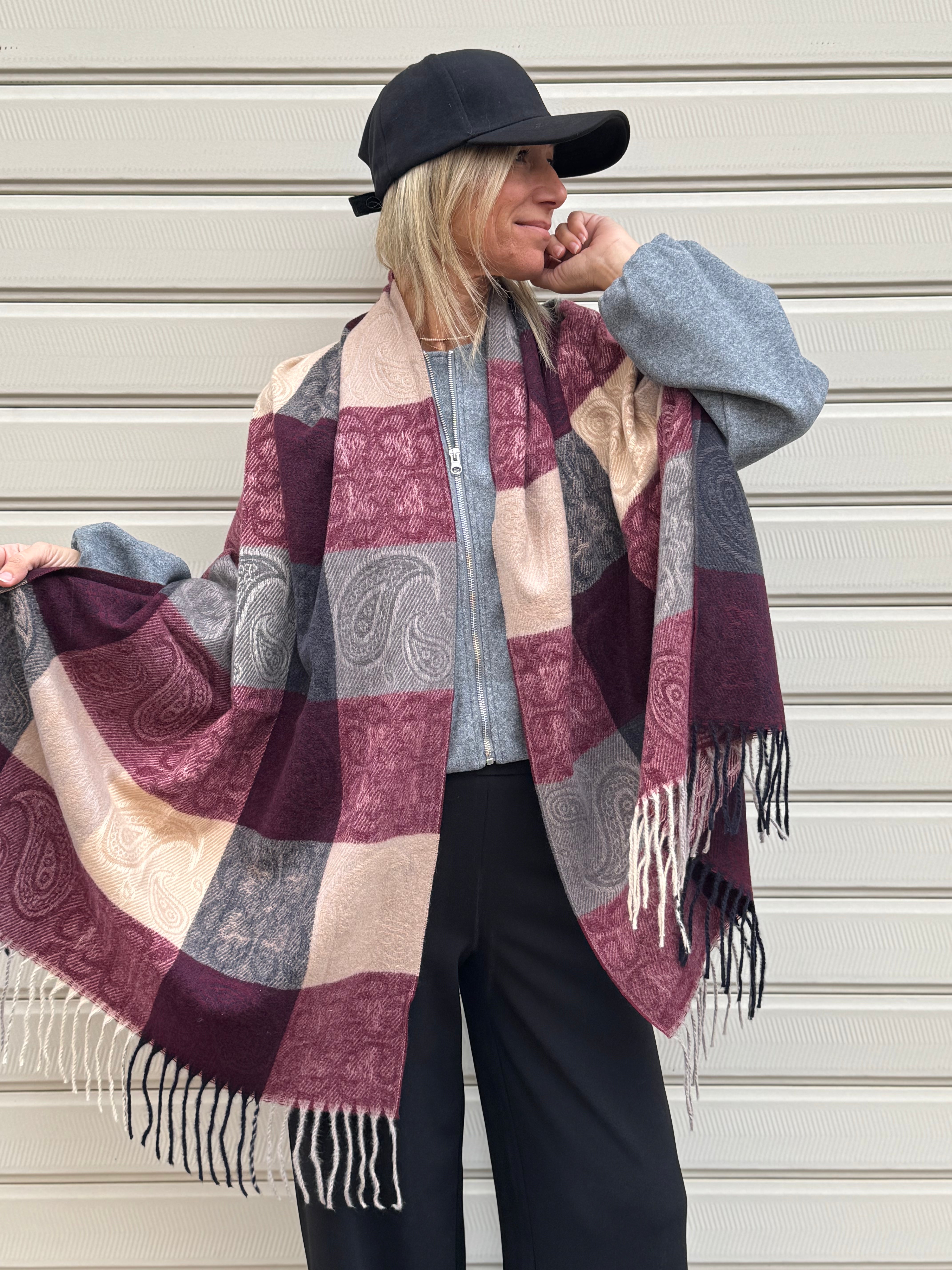 Sciarpa paisley adora