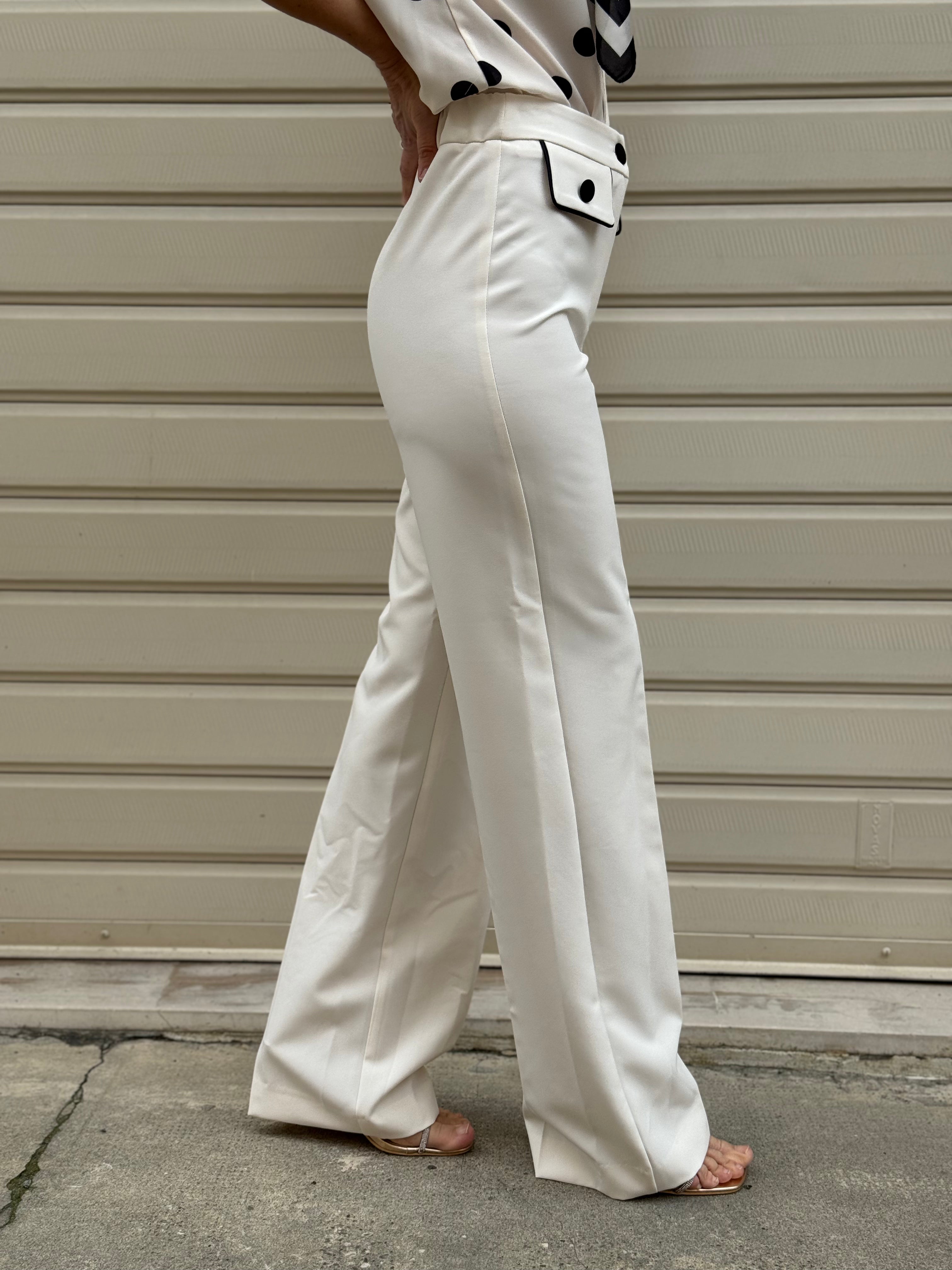 Pantalone palazzo taschine profili mimì