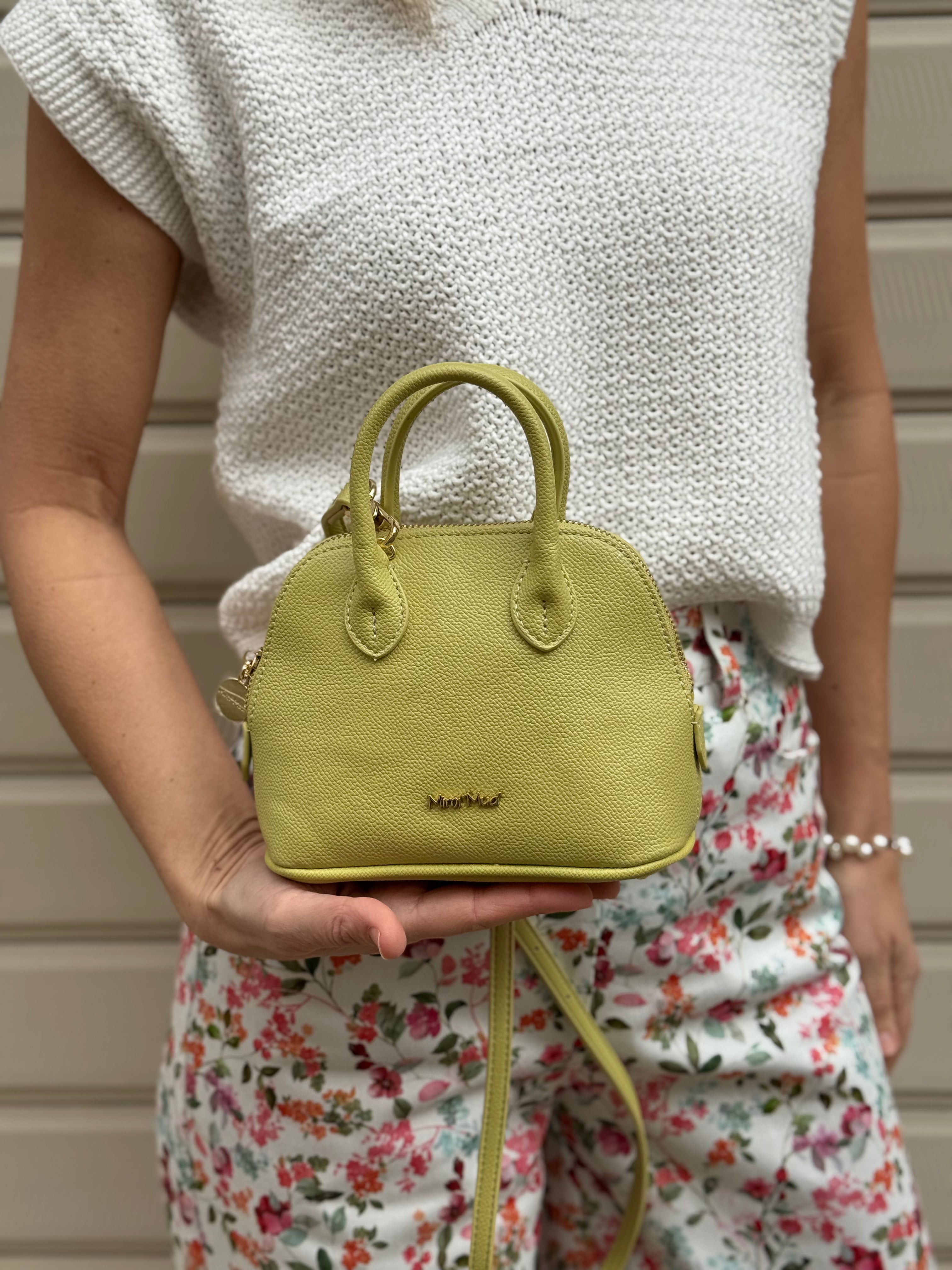 Borsa mini con manici mimì