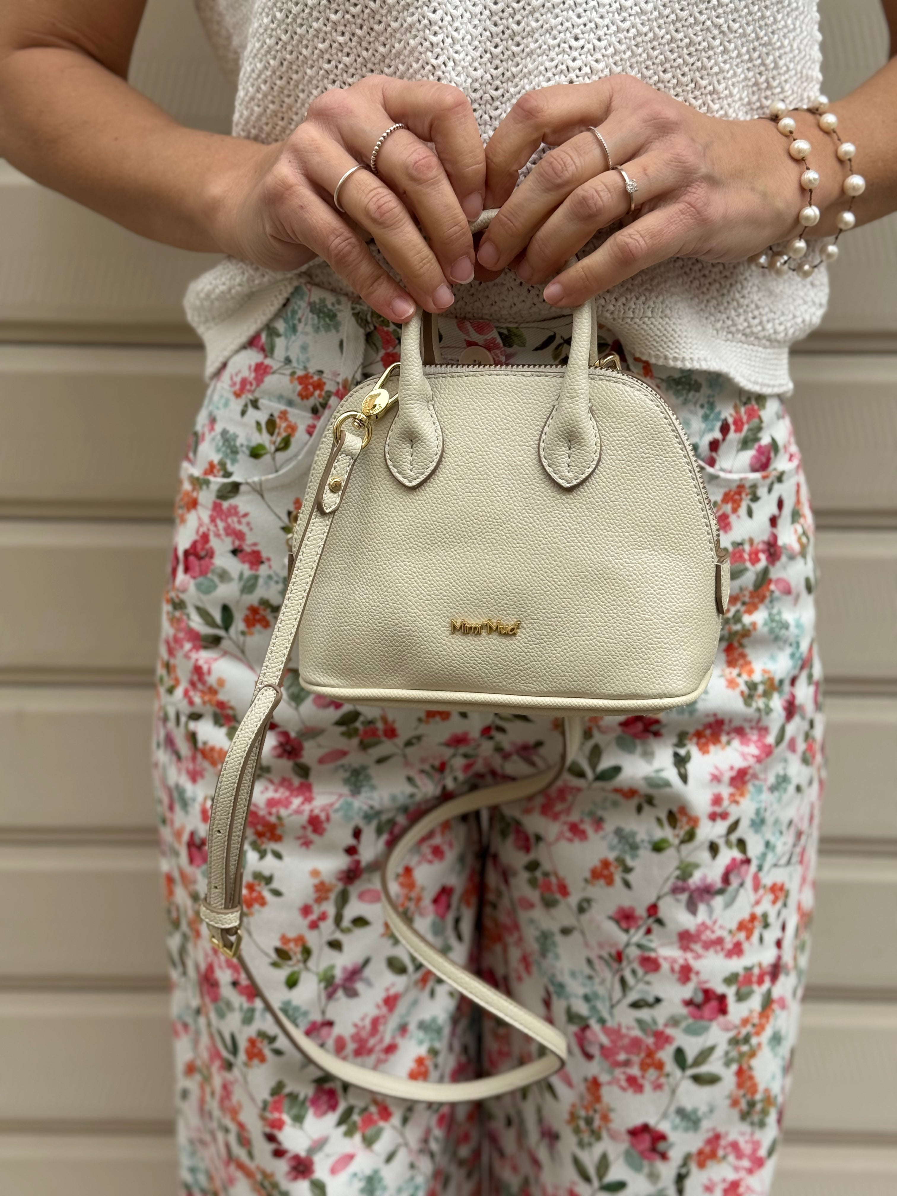 Borsa mini con manici mimì