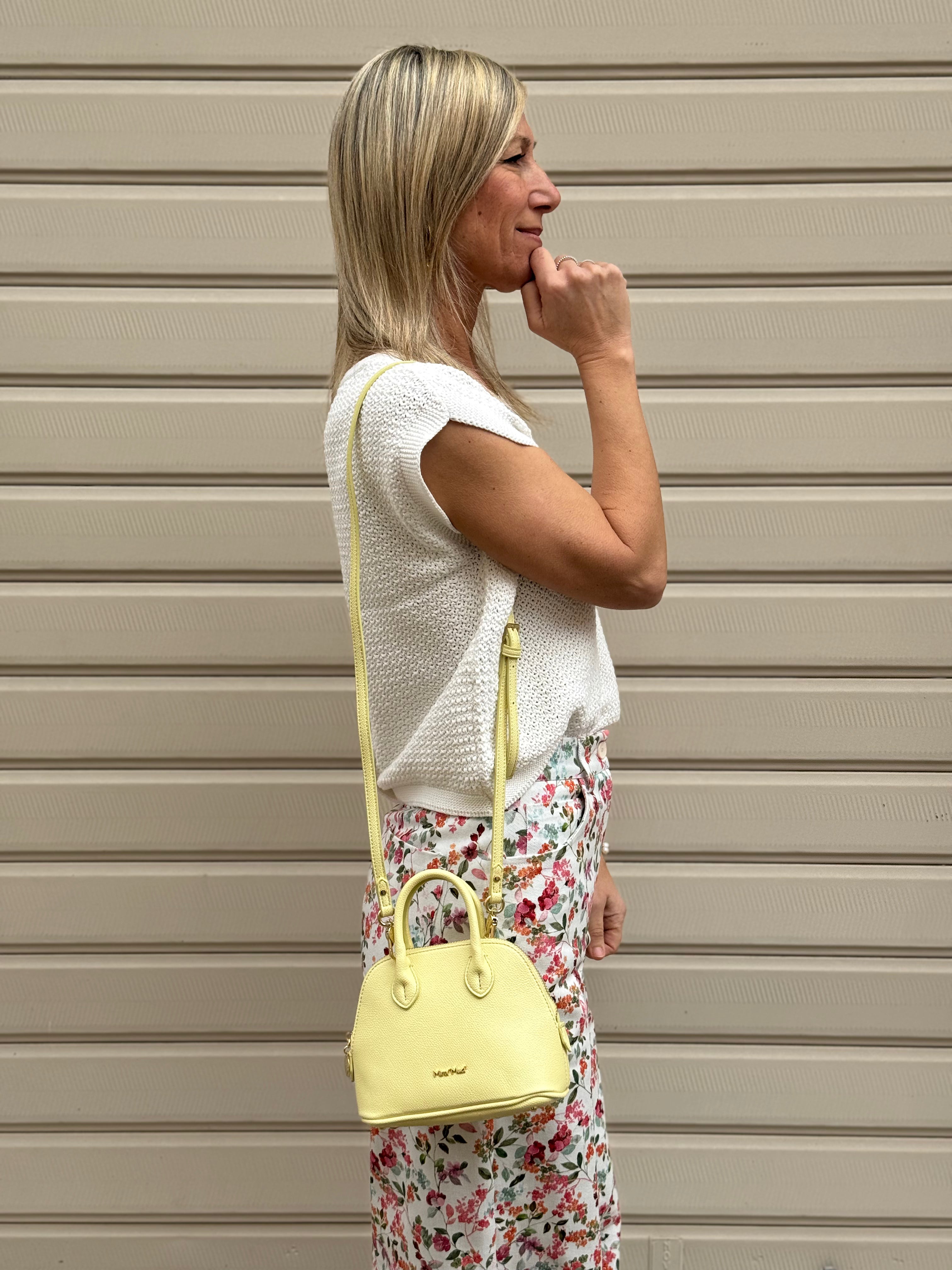 Borsa mini con manici mimì