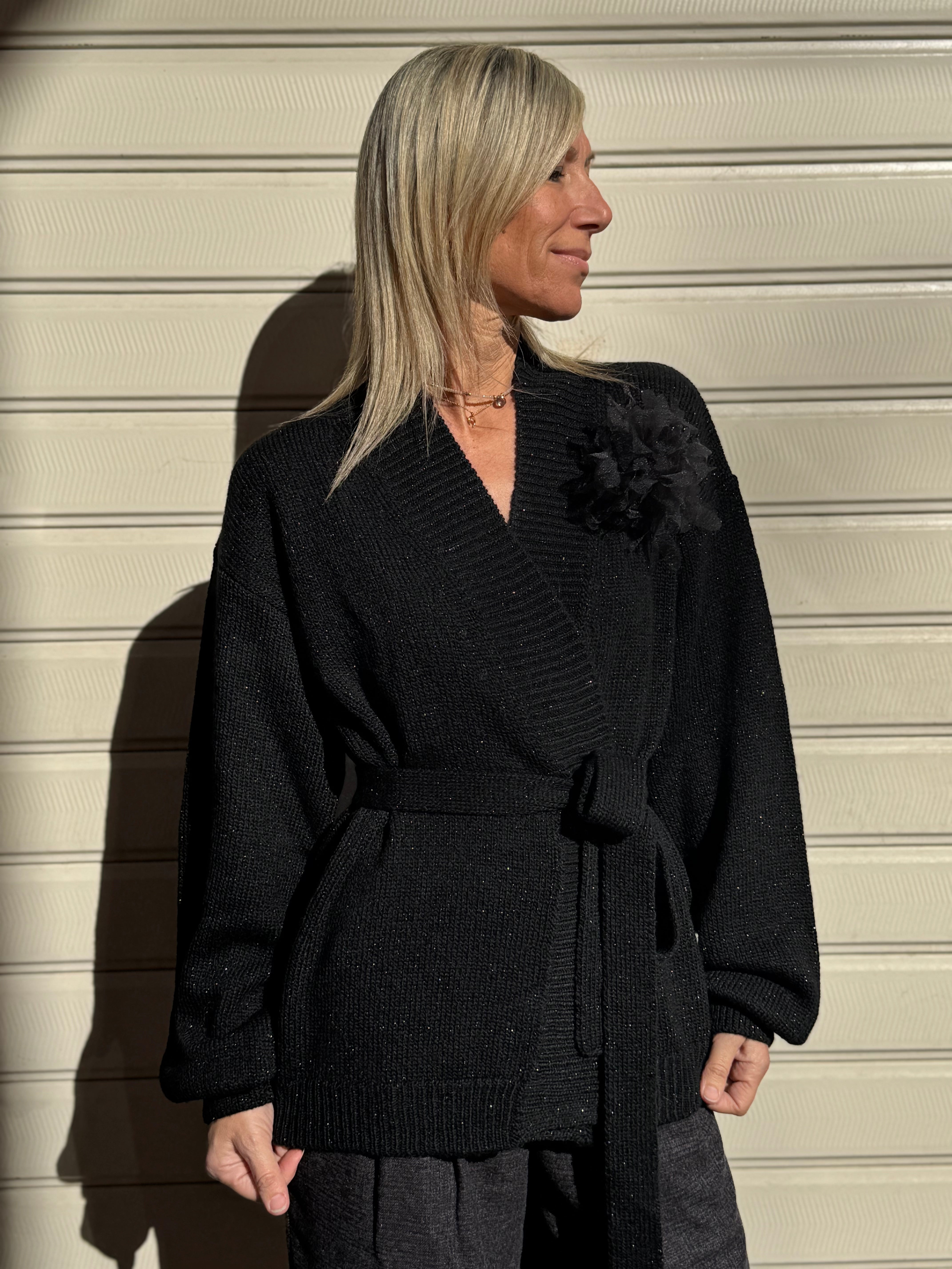 Cardigan spilla kontatto