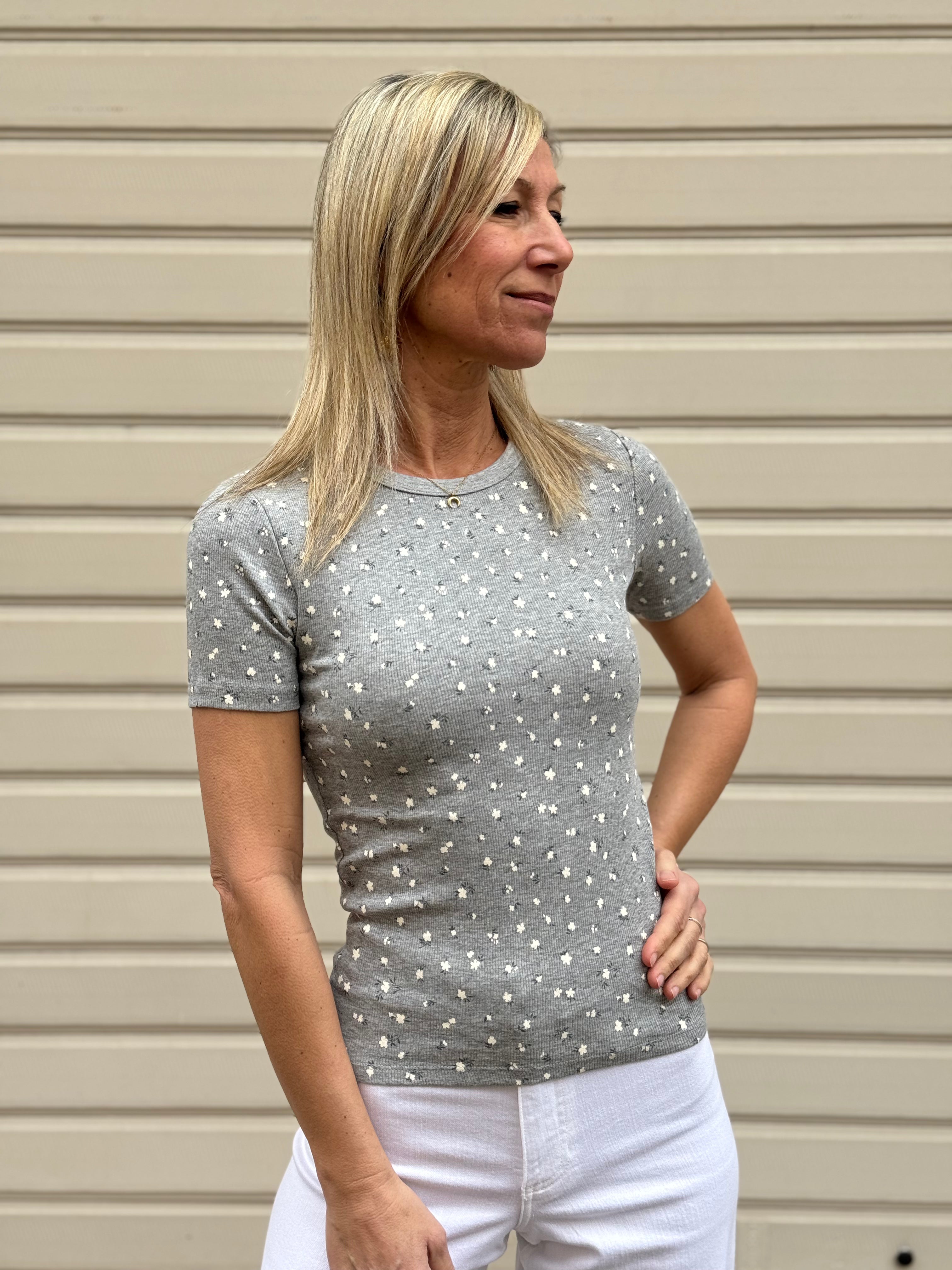 Tshirt fiori di campo jdy