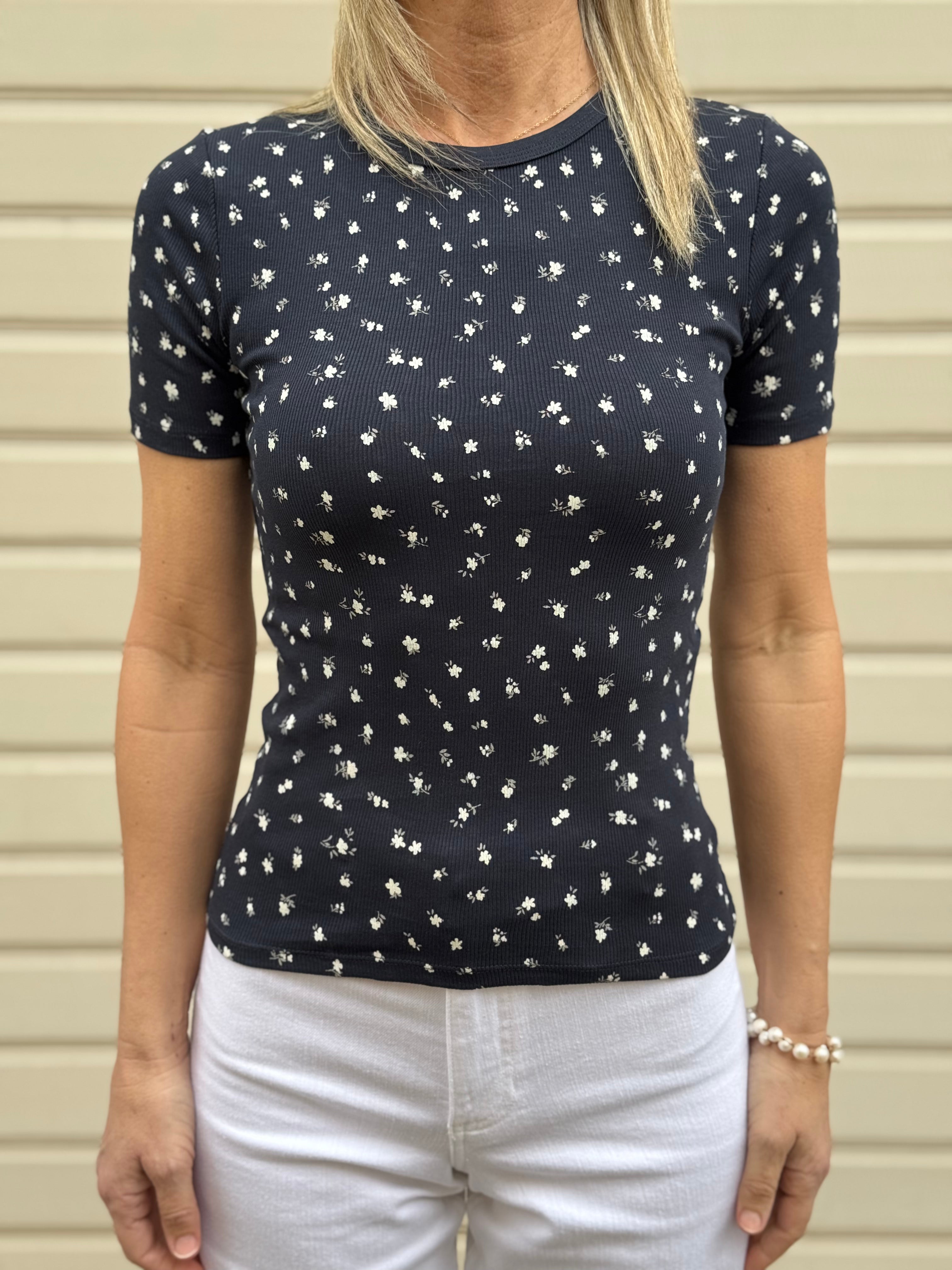 Tshirt fiori di campo jdy