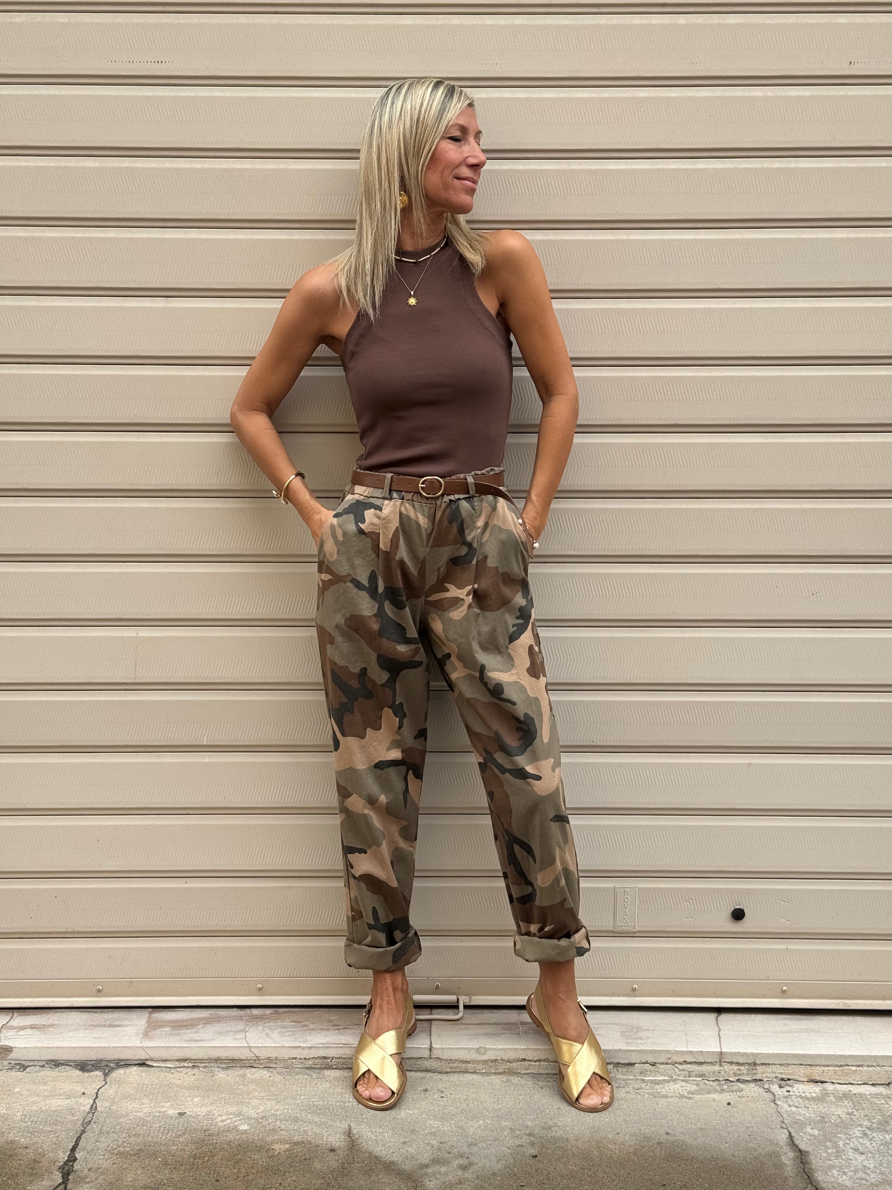 Pantalone camouflage
