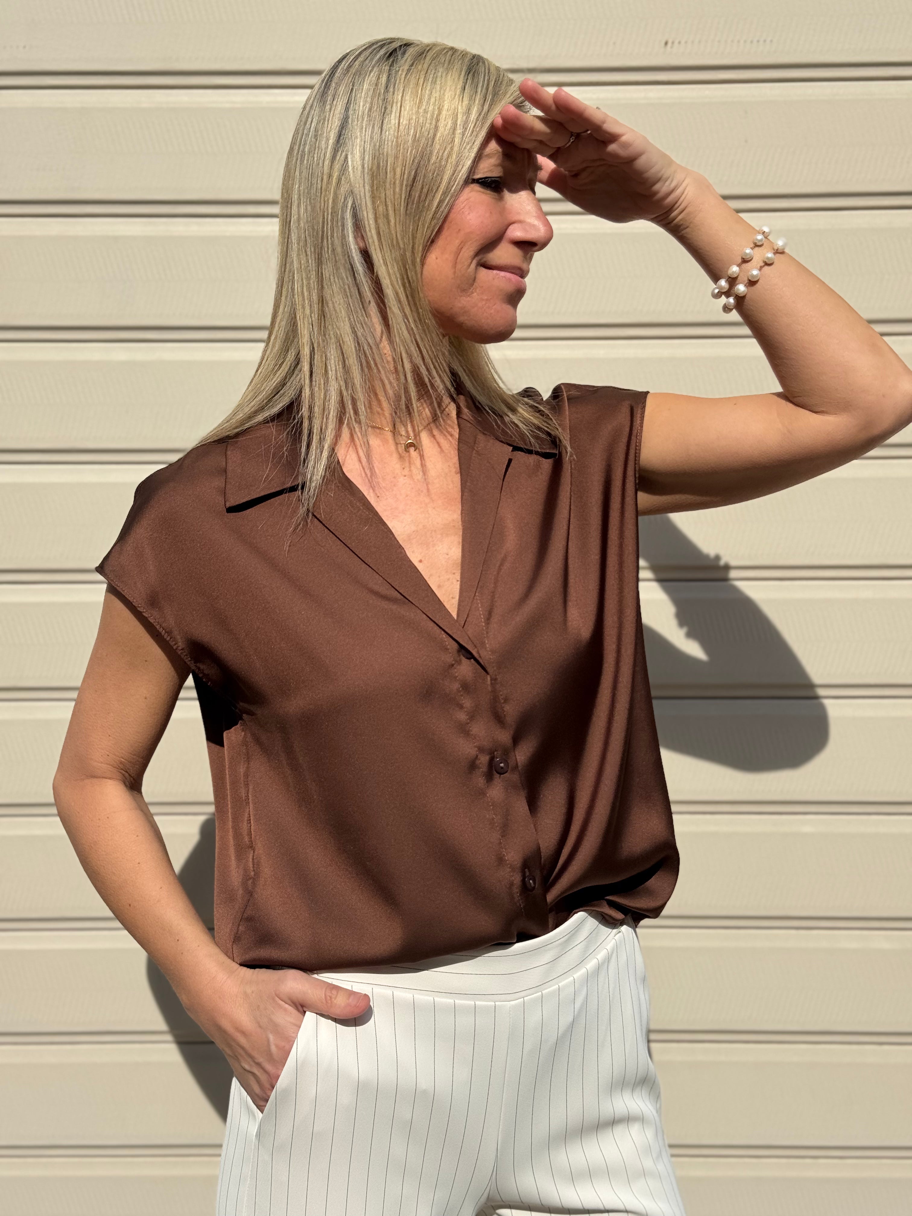 Camicia raso imperial