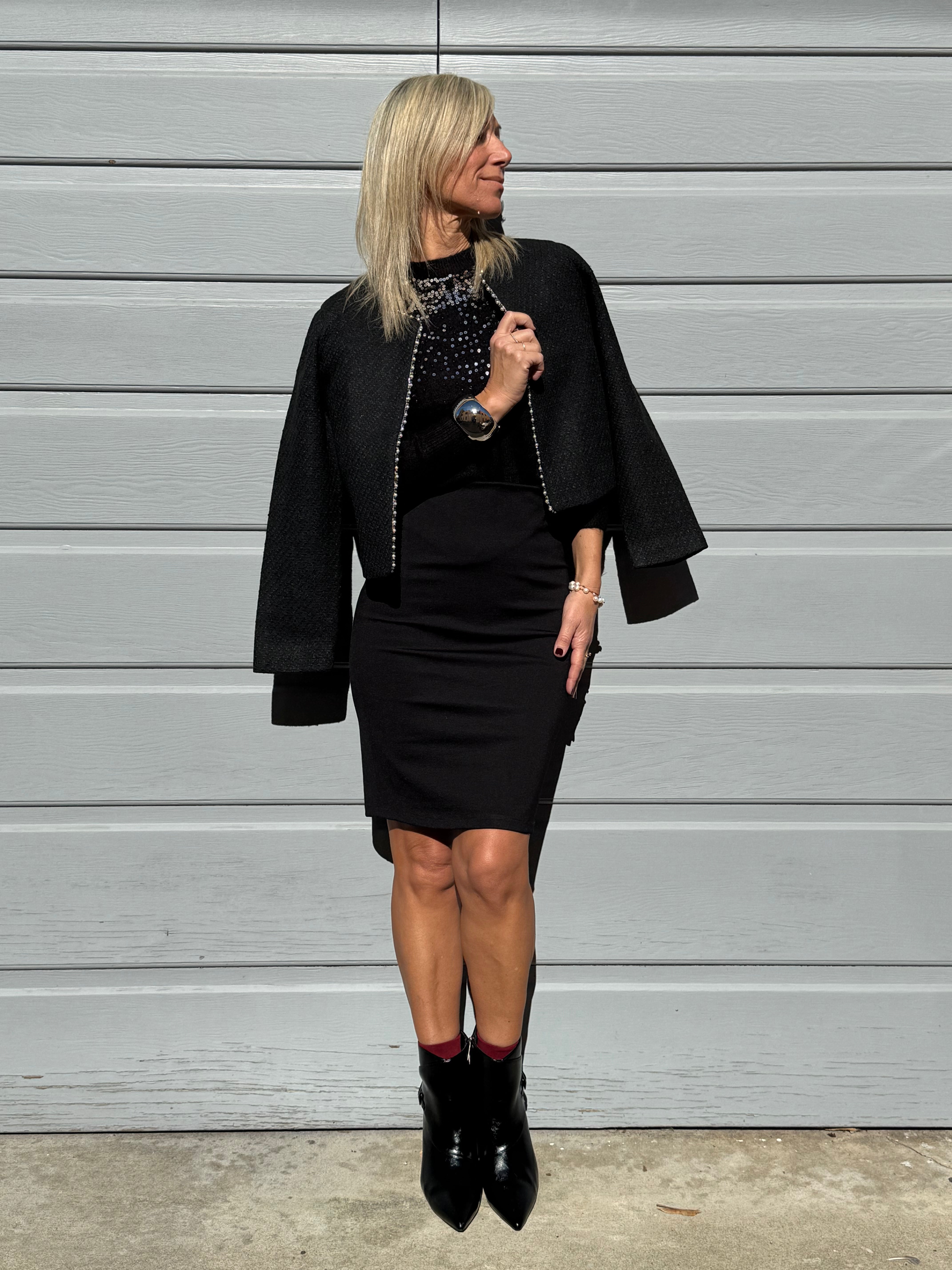 Giacca profilo perle jdy