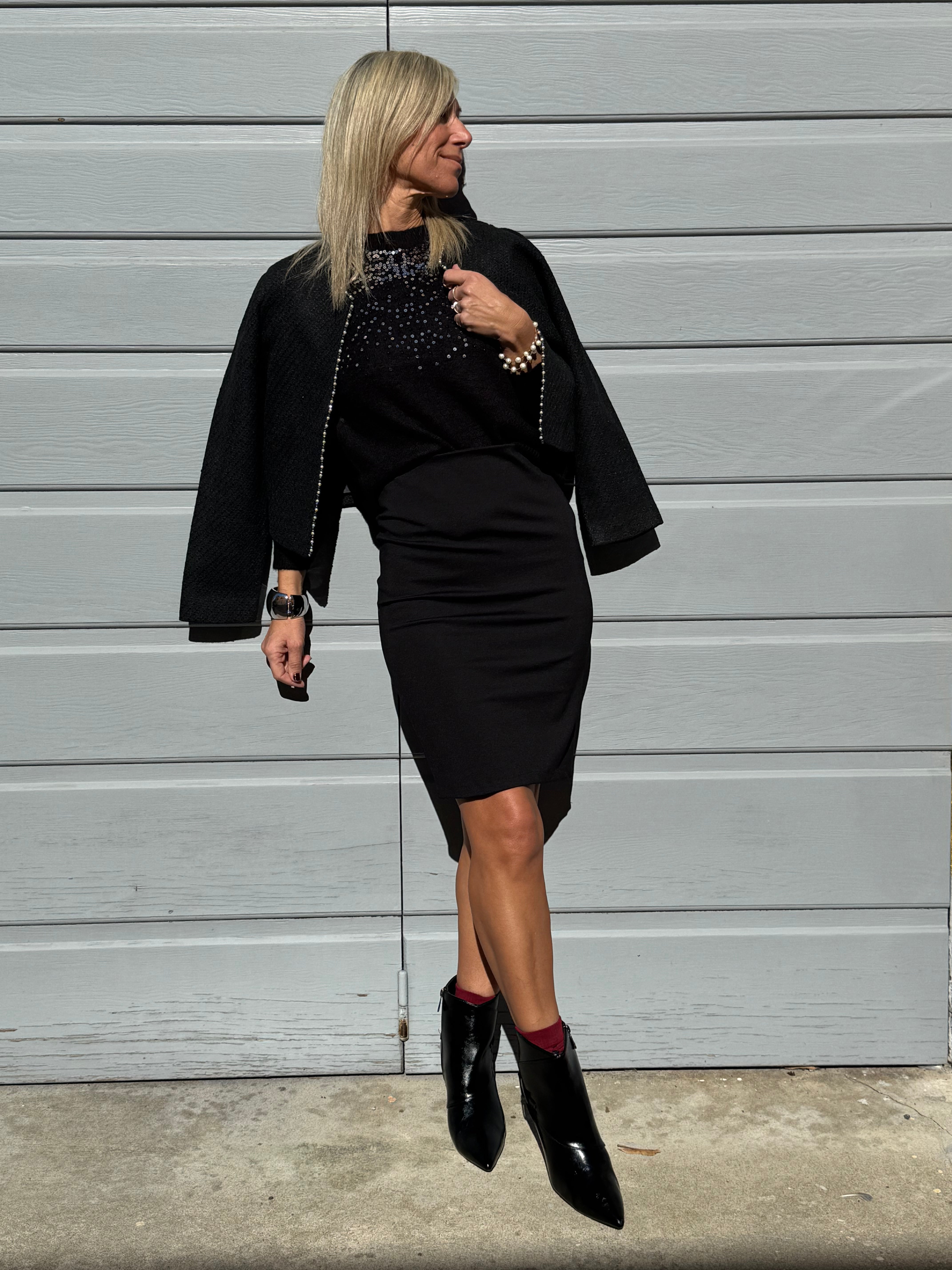 Giacca profilo perle jdy