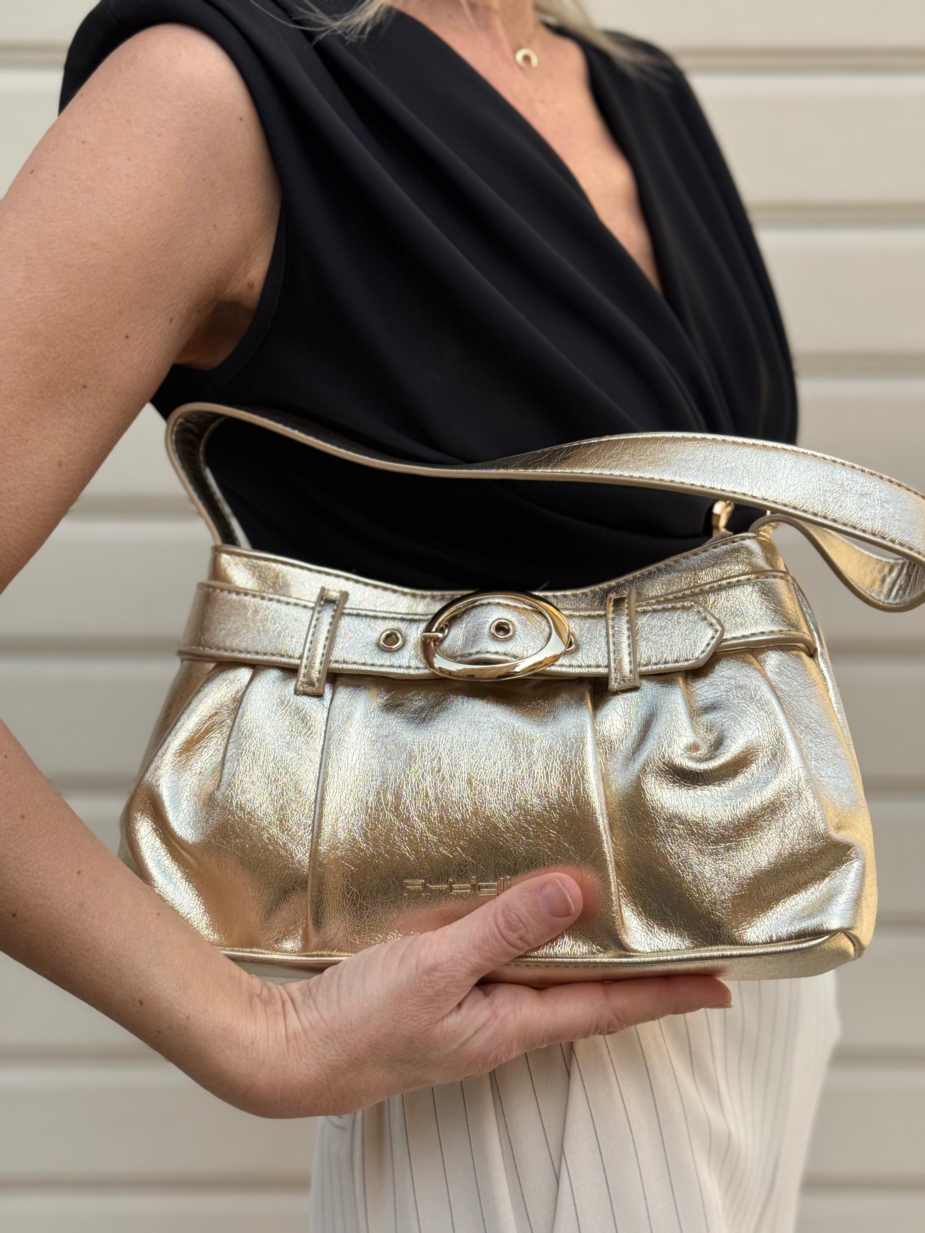 Borsa oro fibbia artigli