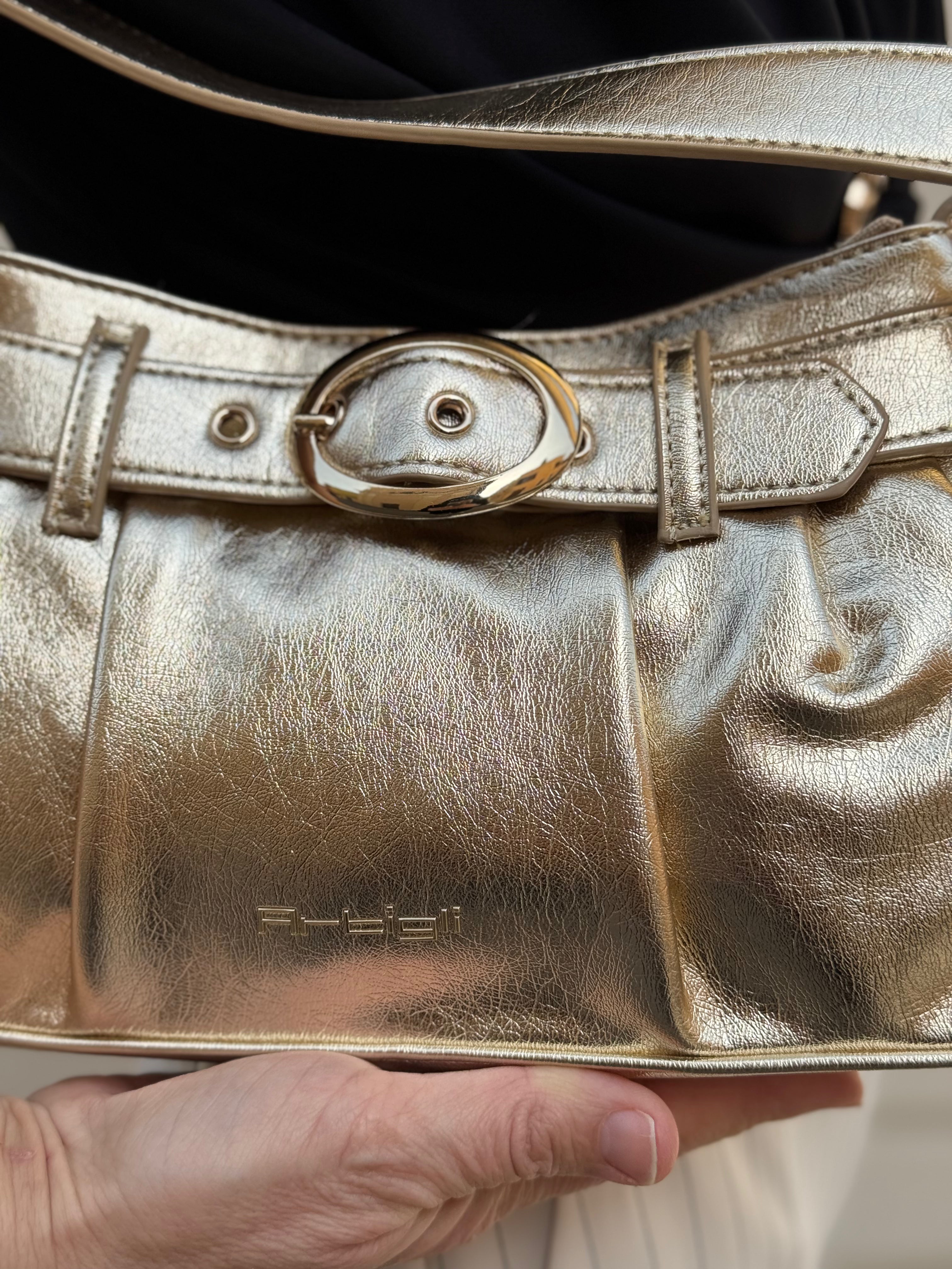 Borsa oro fibbia artigli