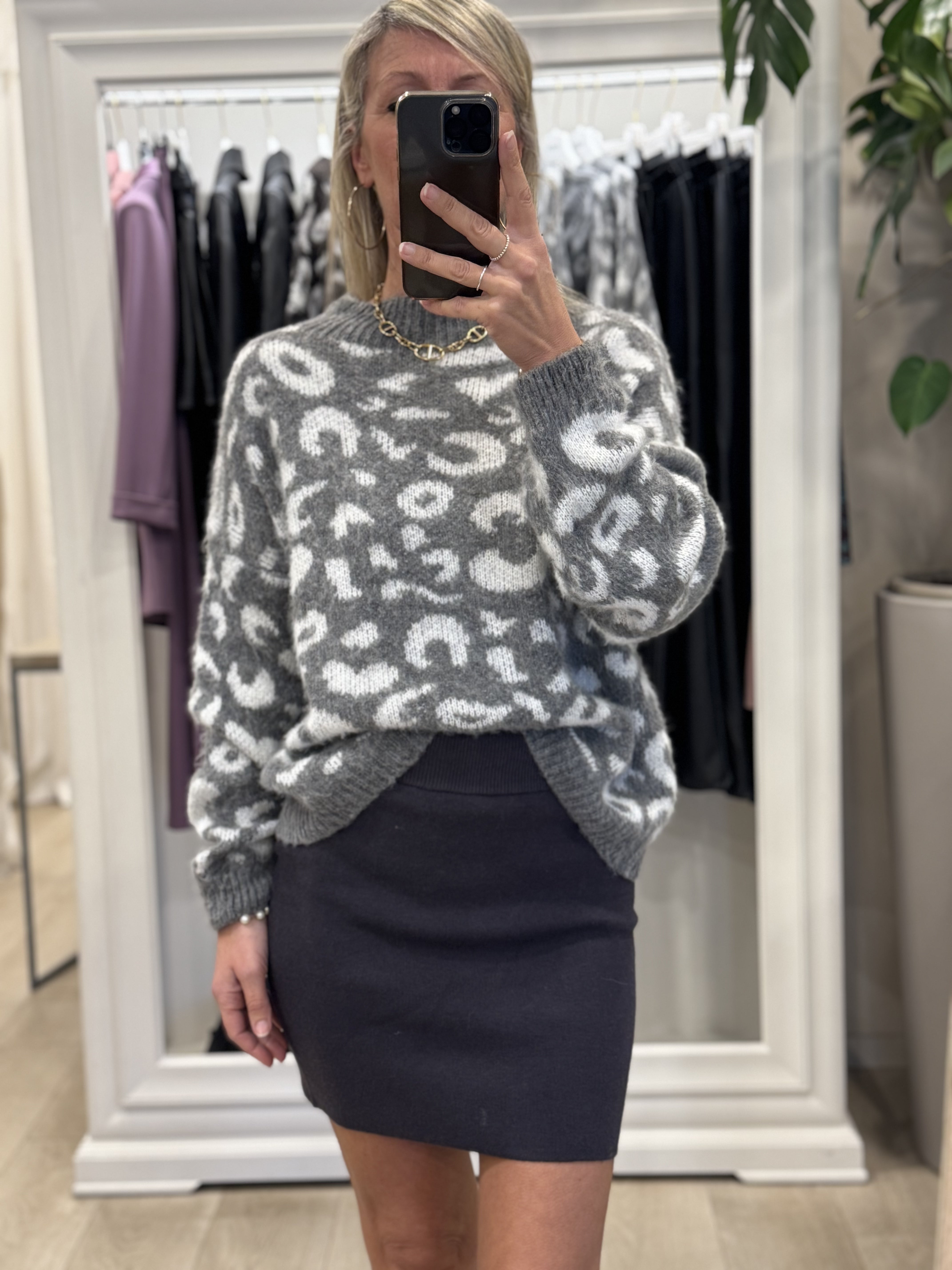 Minigonna Mila in maglia