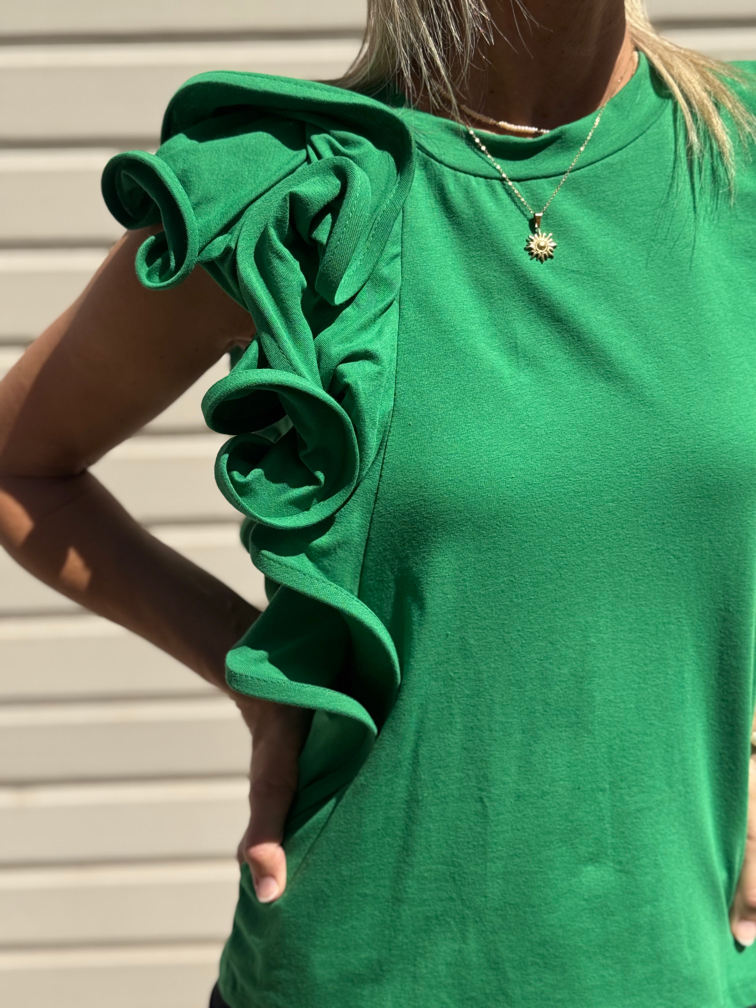 Tshirt rouches