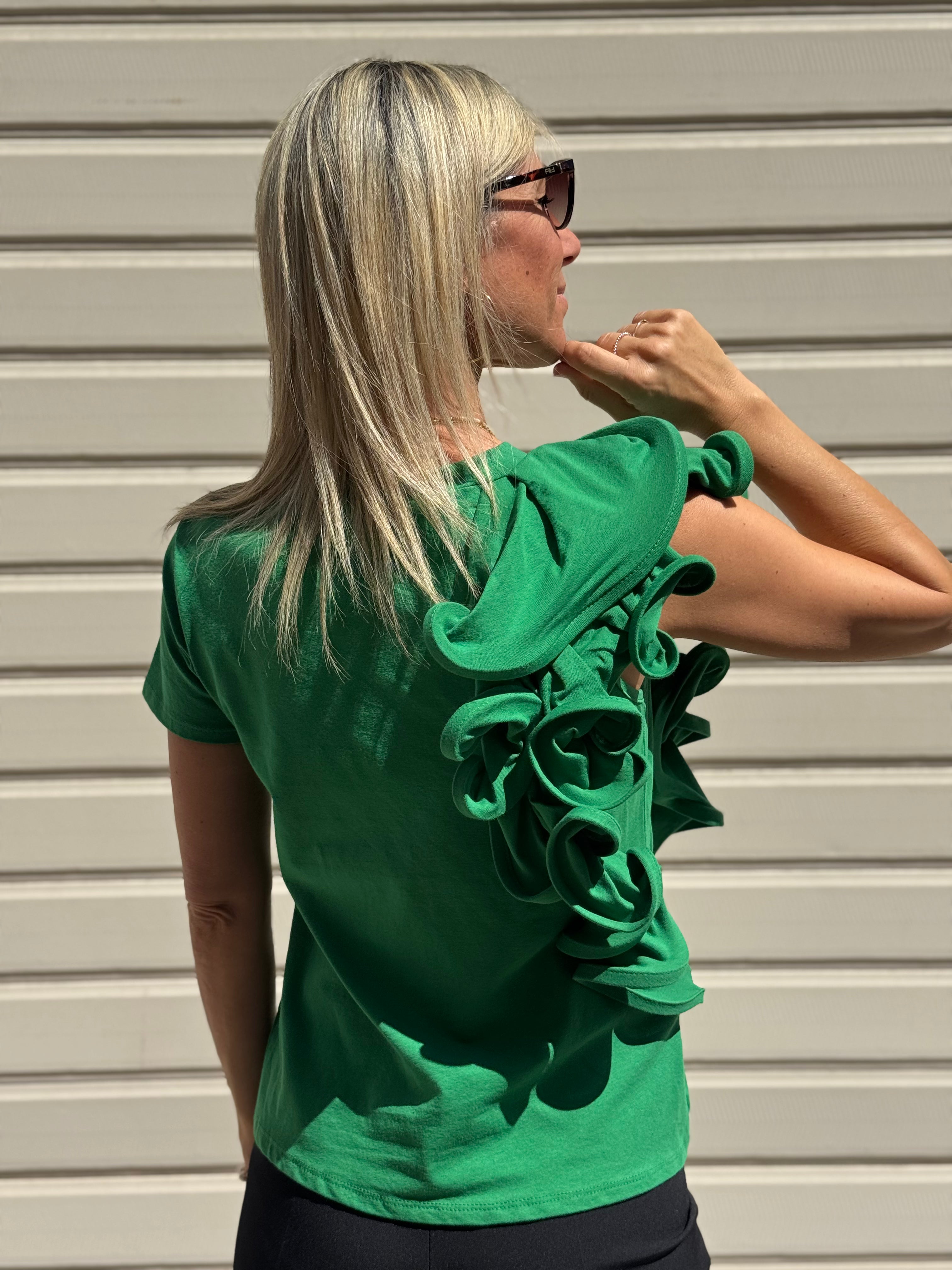 Tshirt rouches